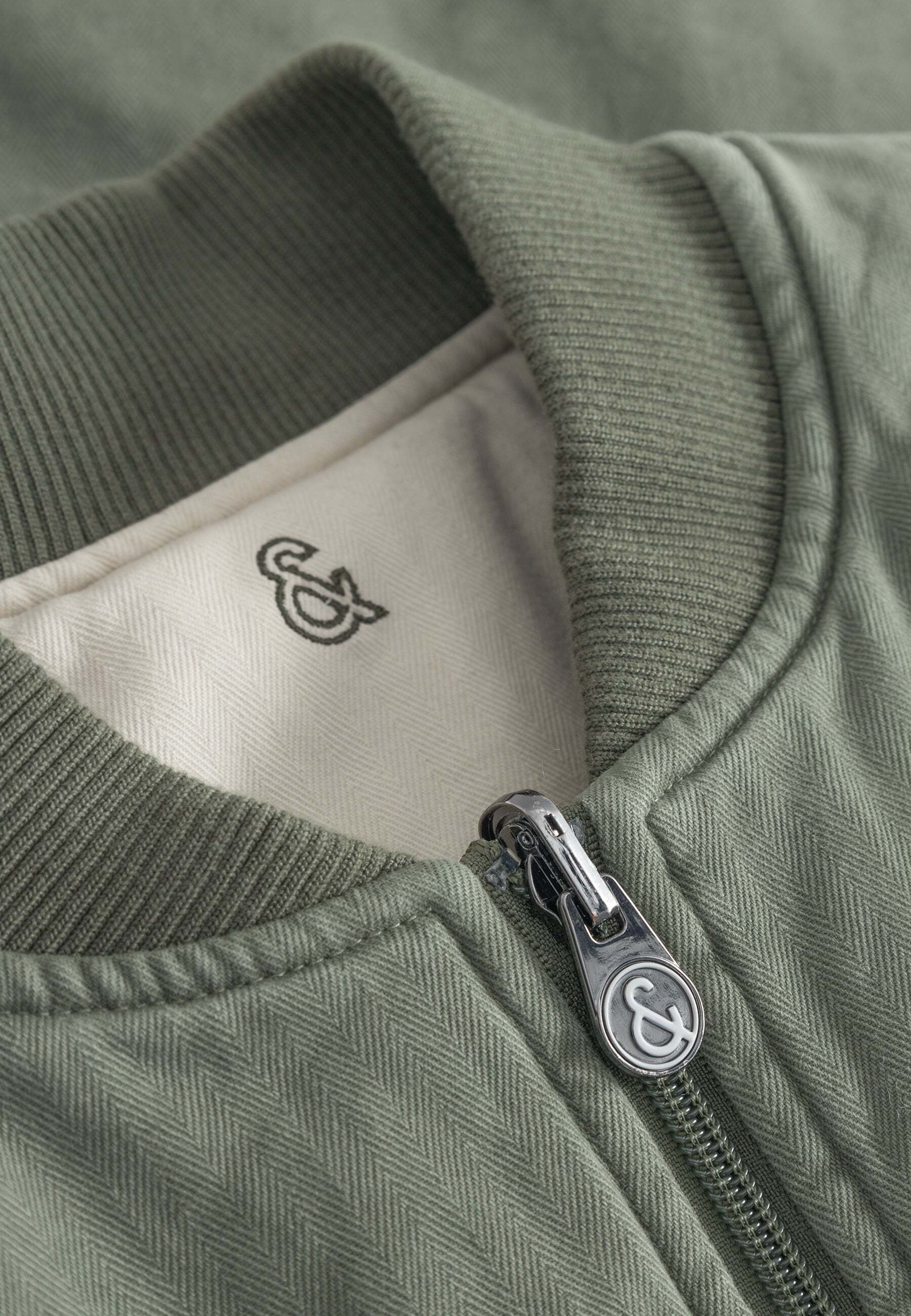 colours & sons Steppjacke »colours & sons Gilet Vest-Reversible Herringbone«