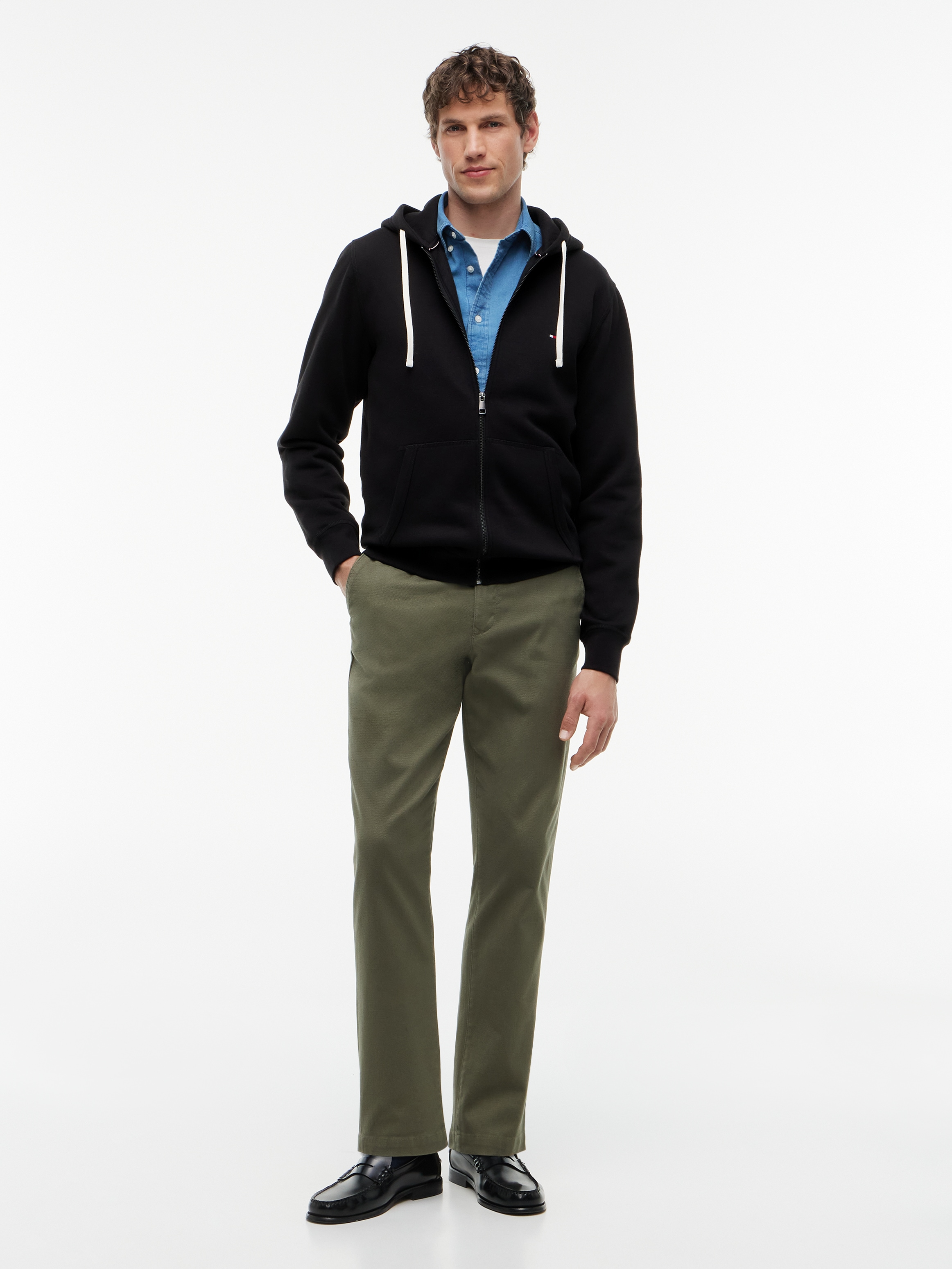 Tommy Hilfiger Kapuzensweatjacke »ESSENTIAL FLEECE HOODED REGULAR«