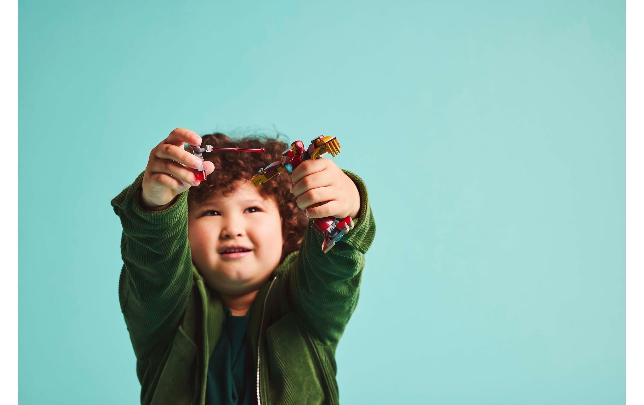 LEGO® Spielbausteine »Marvel Iron Man Mech vs. Ultron 76307«