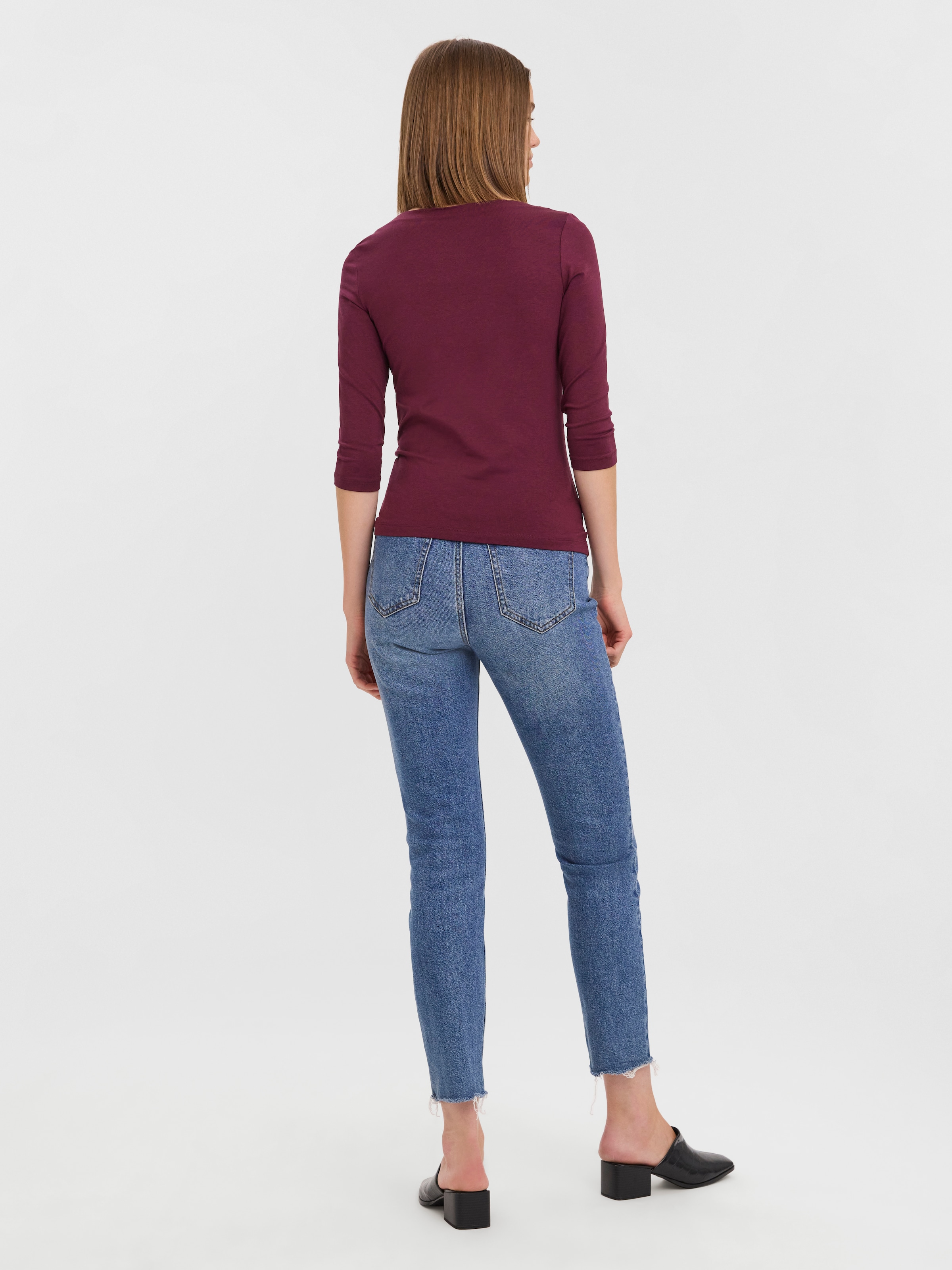 Vero Moda 3/4-Arm-Shirt »VMPANDA MODAL 3/4 TOP JRS NOOS«