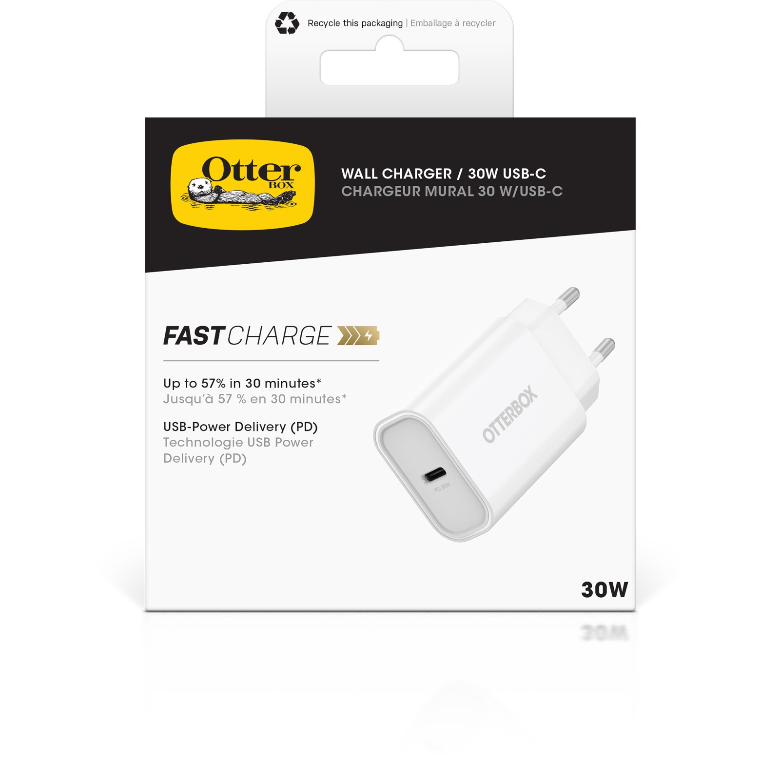 Otterbox Chargeur USB »Wall Charger 30W USB-C« USB-Power Delivery (PD)