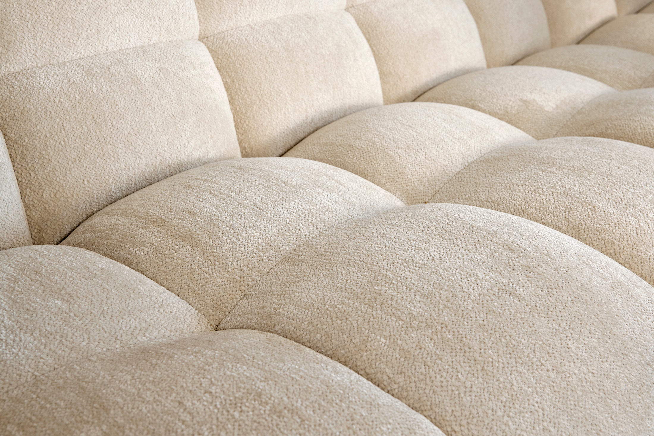 Jahnke Ecksofa »RELAX BUBBLE CORNER« Platz für bis zu 5 Personen,Taschenfederkernpolsterung,L-Form,B:305 cm