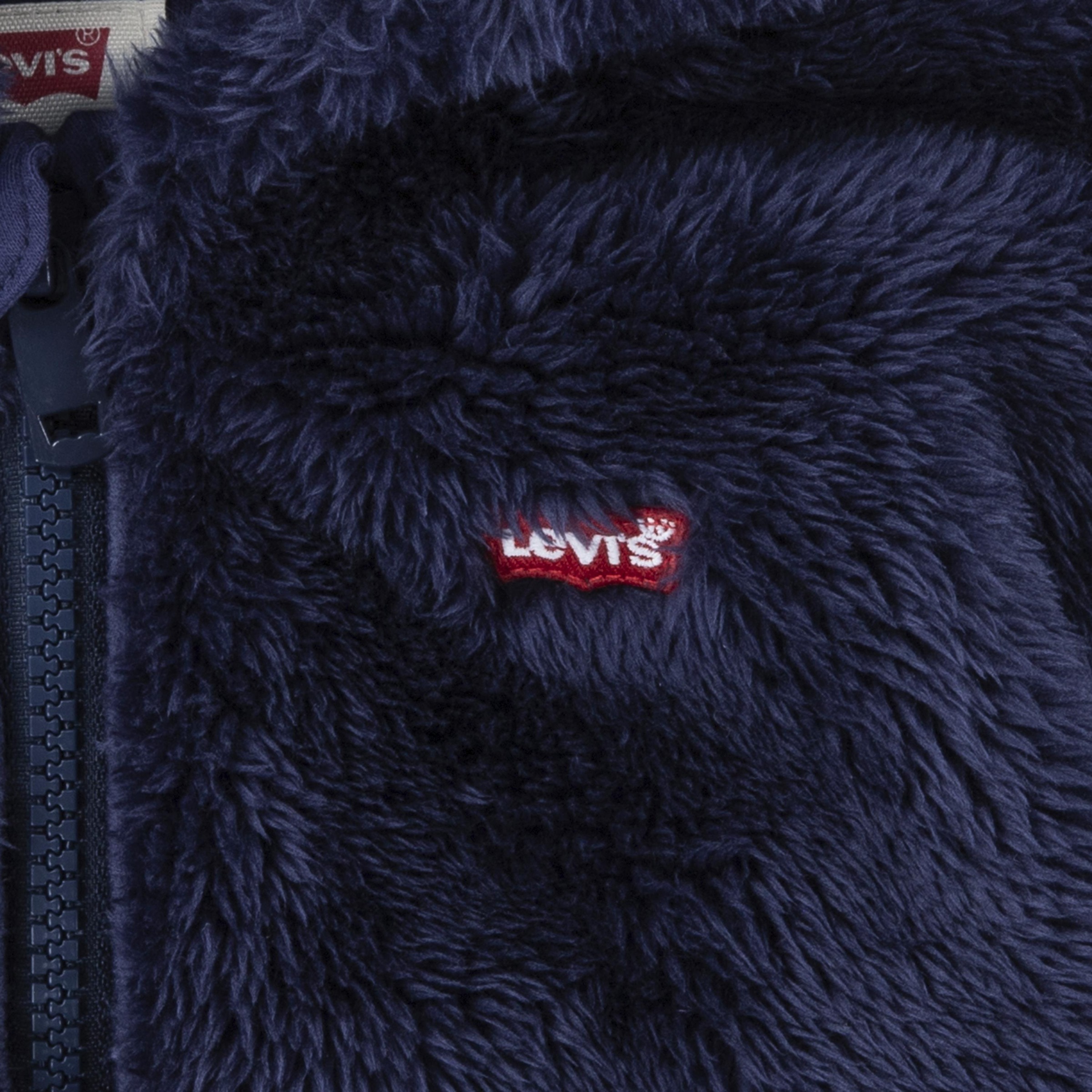 Levi's® Kids Overall »LVN BEAR SHERPA COVERALL«, aus kuscheligem Teddyplüsch