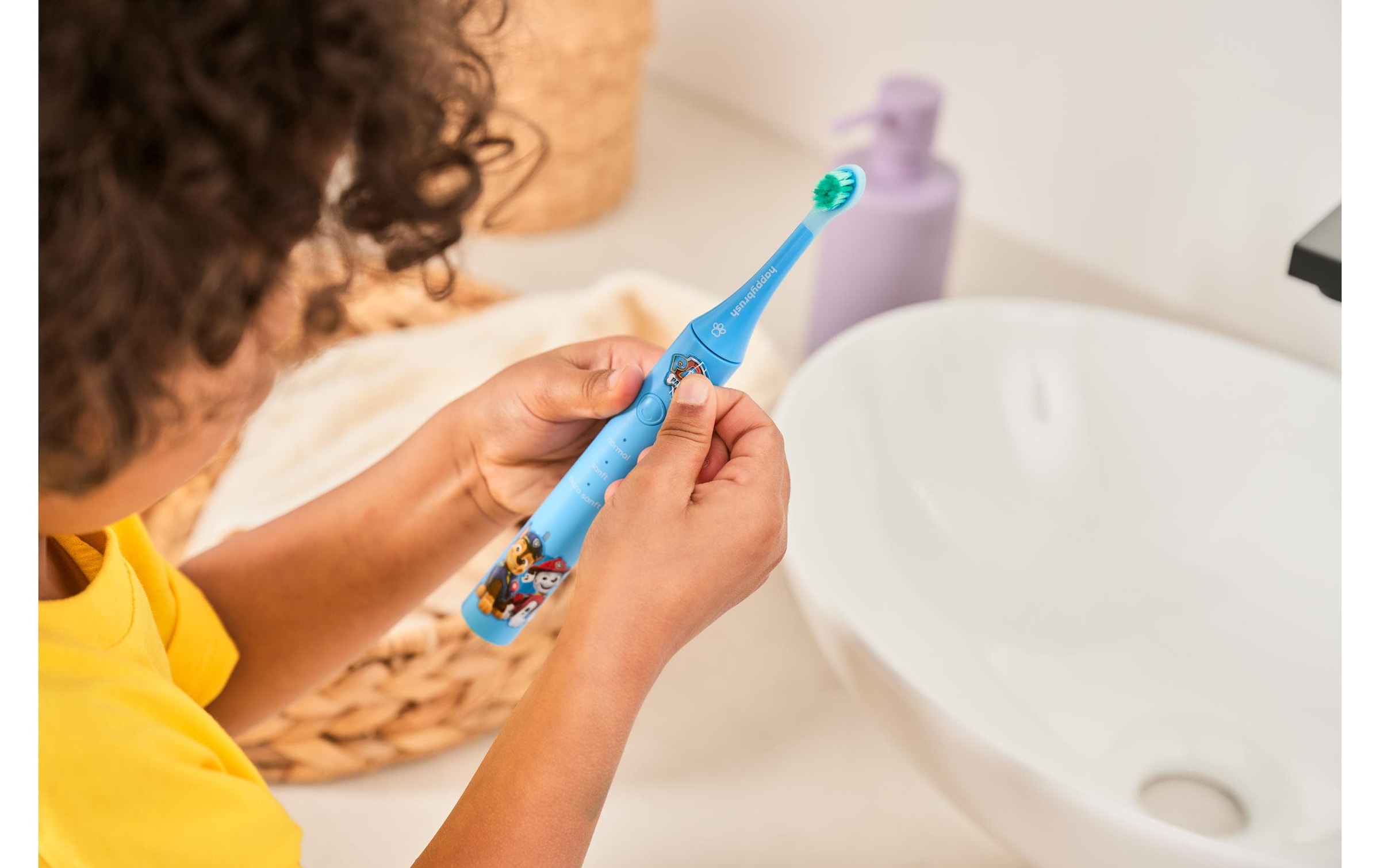 happybrush Schallzahnbürste »Eco Vibe Kids Paw Patrol«