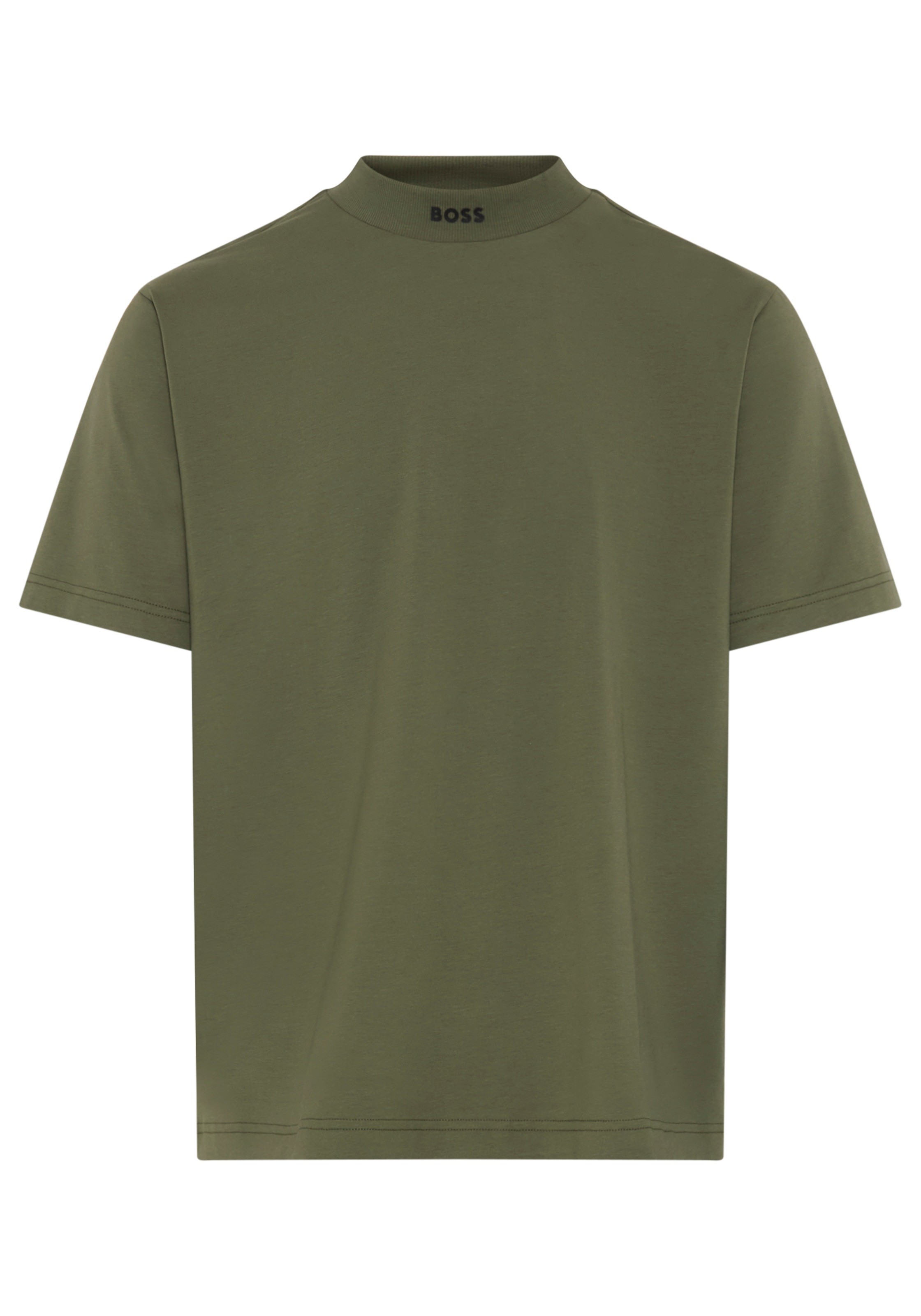 Image of BOSS GREEN T-Shirt "Tee Collar" aus Stretch-Baumwolle, relaxed fit