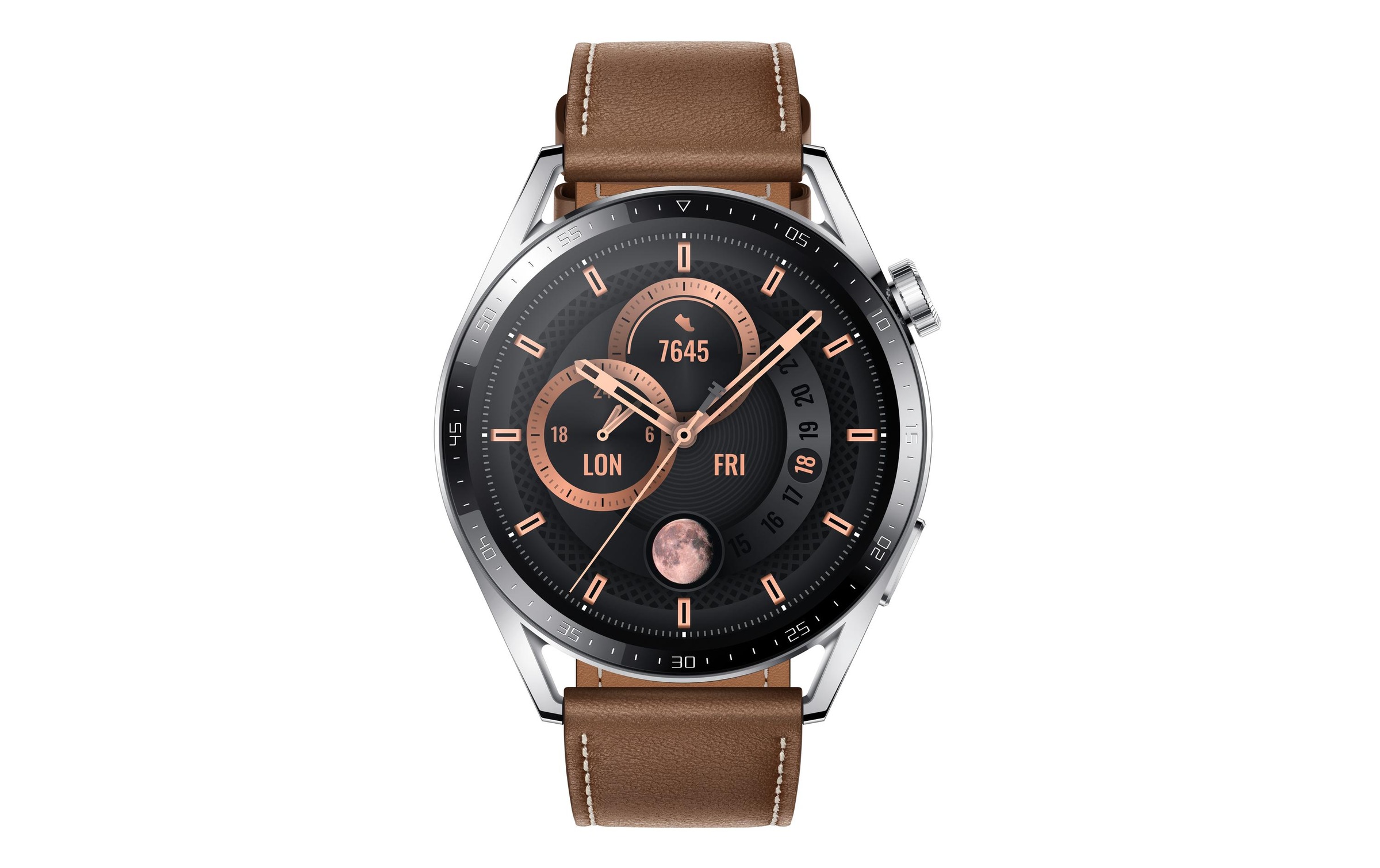 Image of Huawei Smartwatch »Huawei Watch GT3 46 mm Leather«, (Harmony OS) bei Ackermann Versand Schweiz