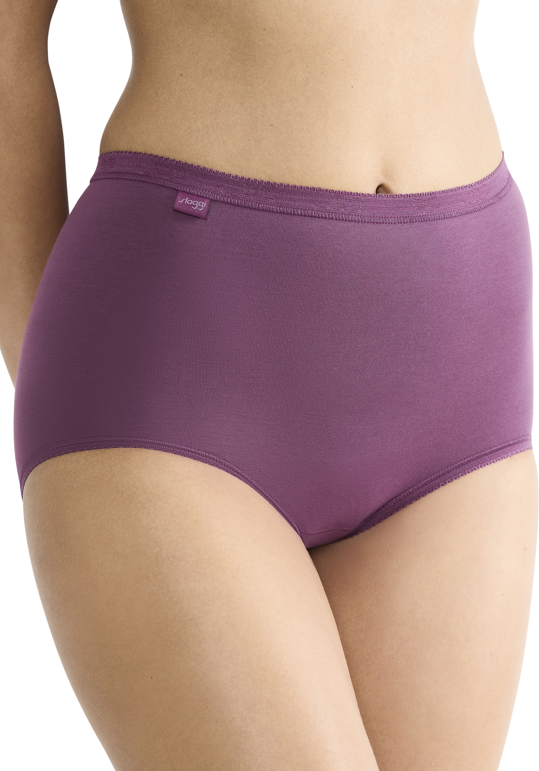 sloggi Slip »Basic+ Maxi C3P«, (3er Pack), perfekter Sitz, weiche Nähte