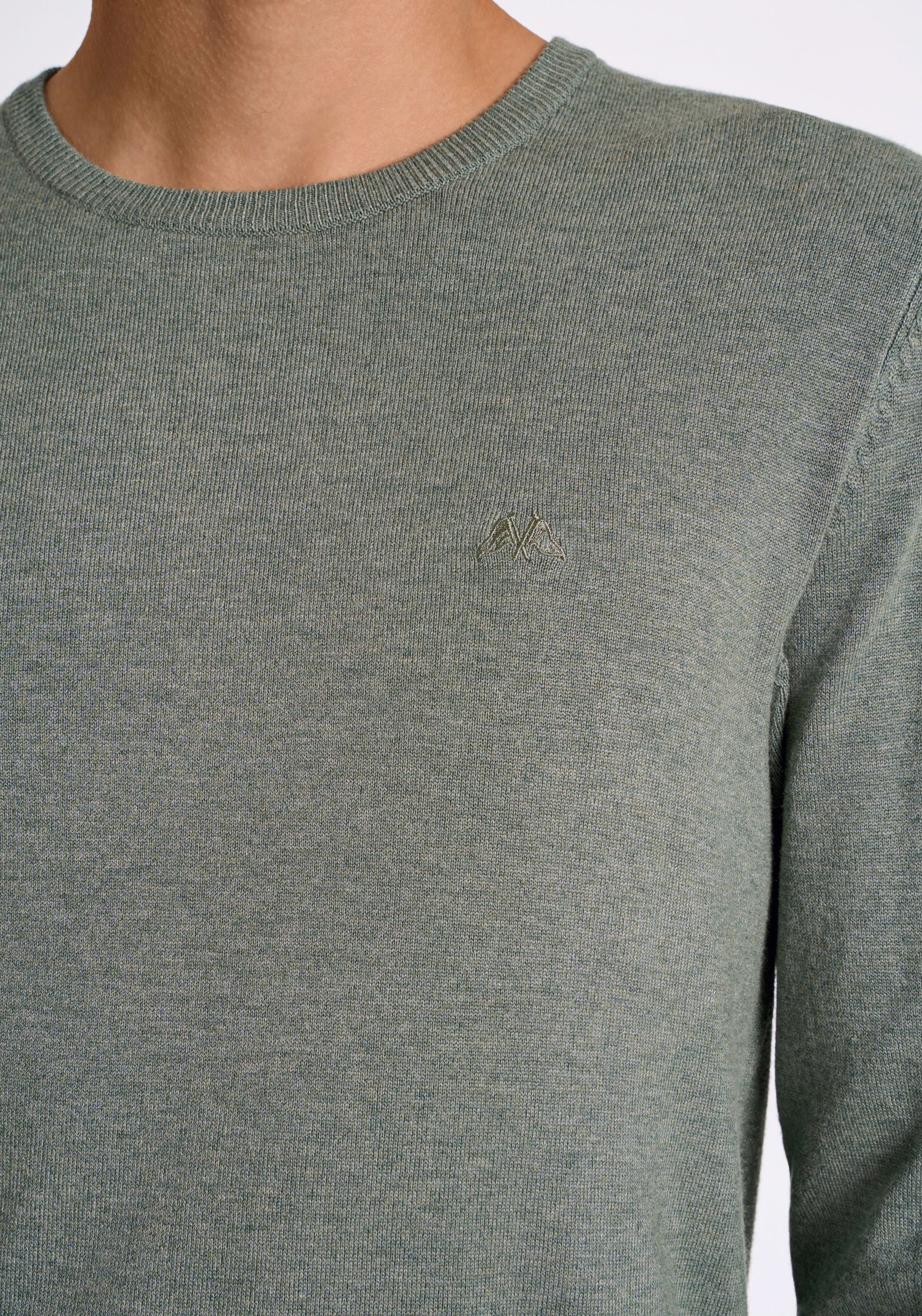 LINDBERGH Pull en tricot mit Logo-Stickerei