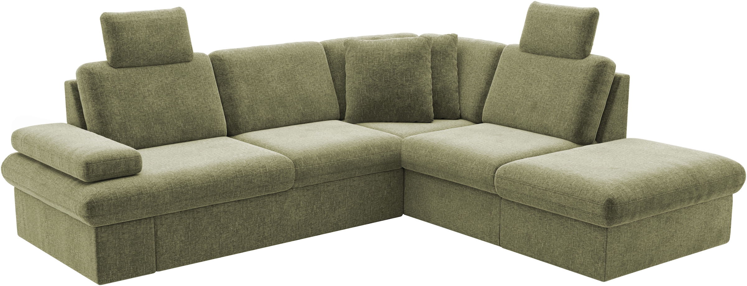 sit&more Ecksofa »Moreno«, mit Armteilverstellung,wahlweise mit Bettfunktion