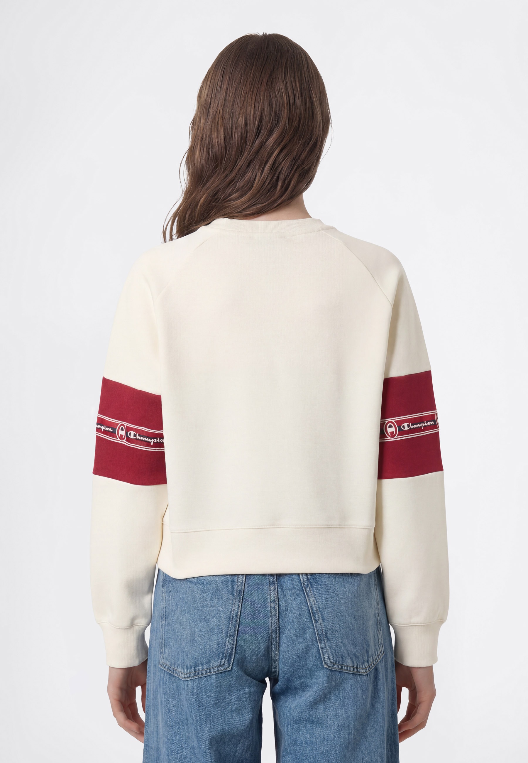 Champion Sweat-shirt »SPORTWEAR CREWNECK Standard Fit«, design à manches longues, en coton et polyester, coupe standard
