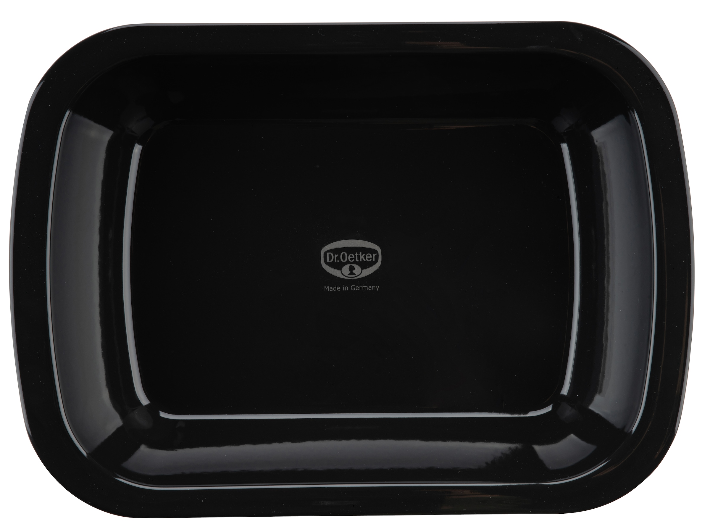 Dr. Oetker Küchenhelfer Plat à four »Back-Idee Kreativ, aus Emaille« 1 cuis tlg. hitzebeständig bis 400°C, schnitt- und kratzfest, induktionsgeeignet