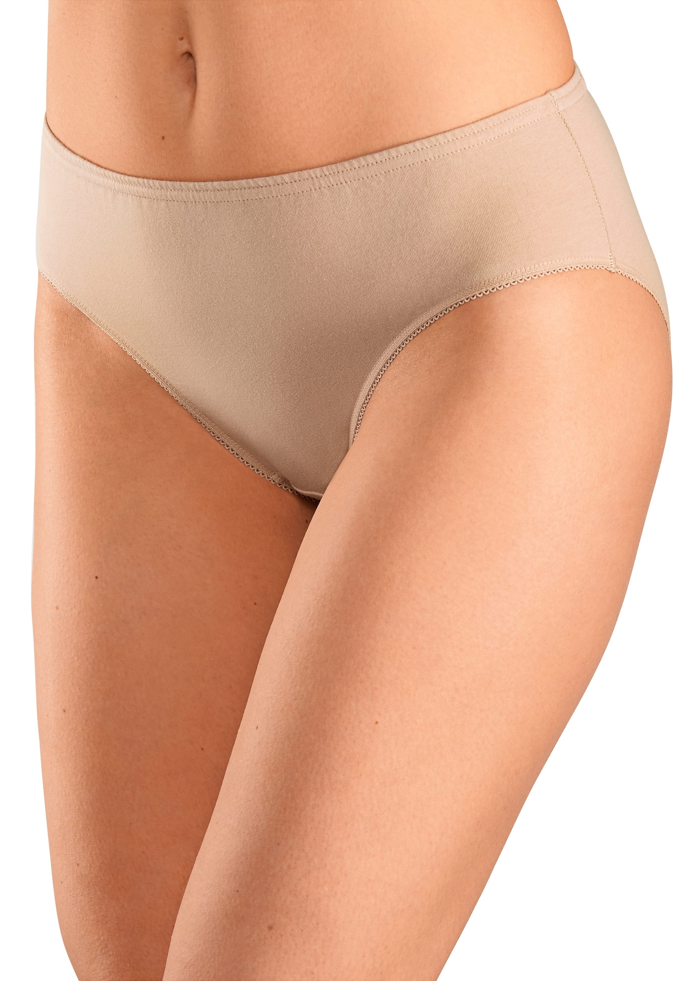 petite fleur Jazz-Pants Slips, (5er-Pack), aus elastischer Baumwolle