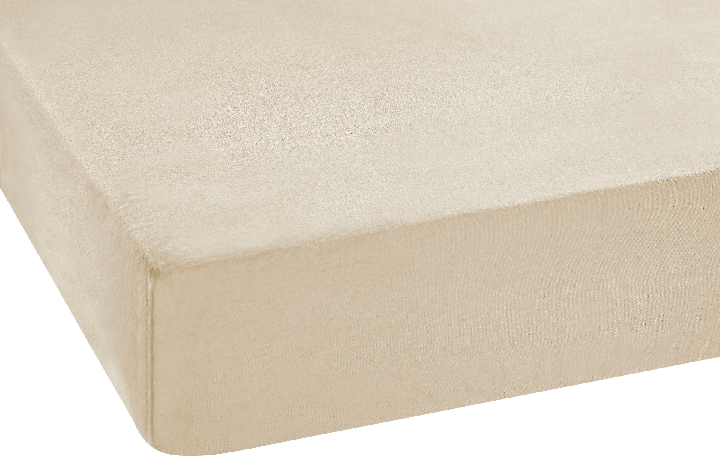 SETEX Spannbettlaken »GOTS Feinbiber Spannbettlaken« aus zertifizierter Bio-Baumwolle