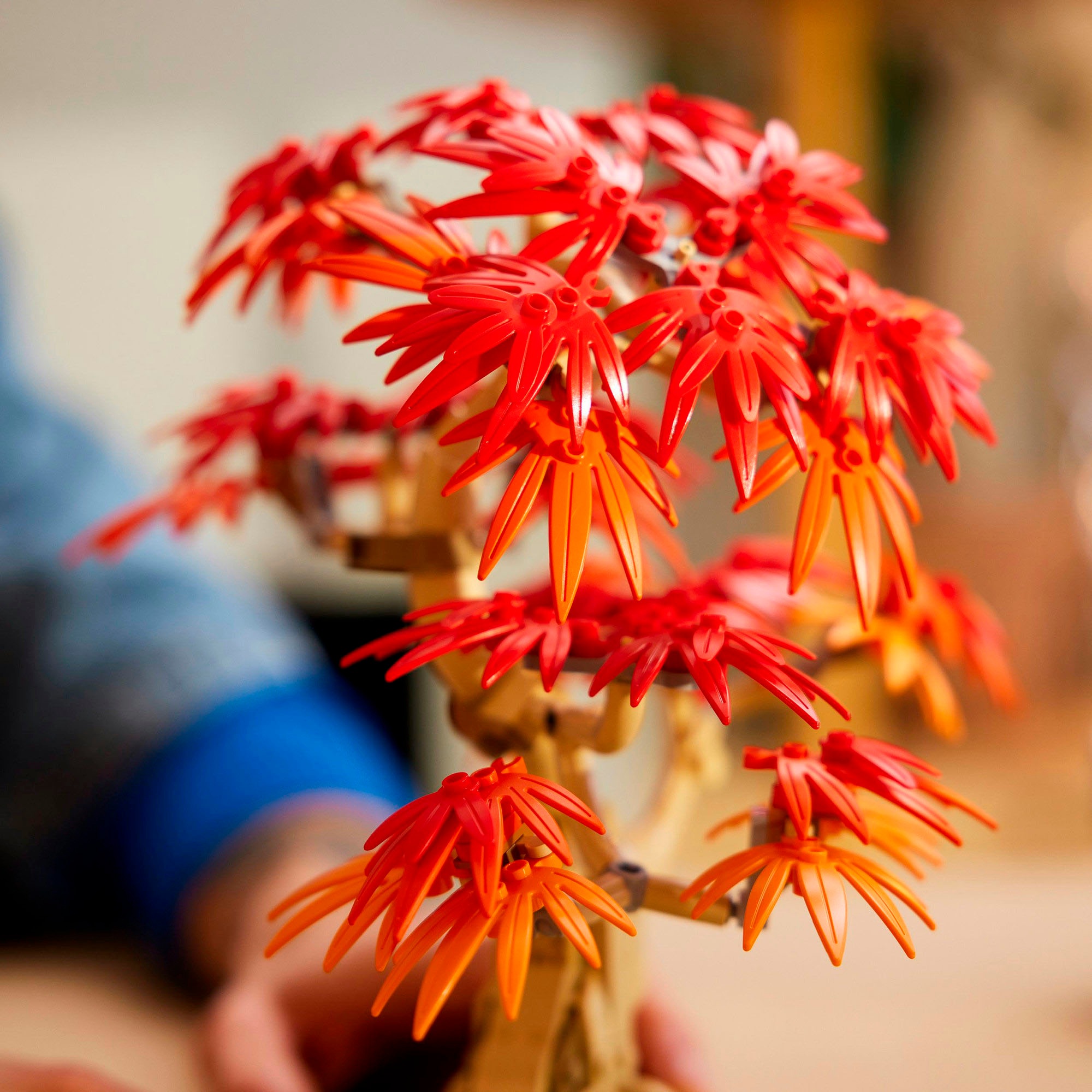 LEGO® Konstruktionsspielsteine »Japanischer Roter Ahorn – Bonsai-Baum (10348), LEGO Botanicals« Made in Europe