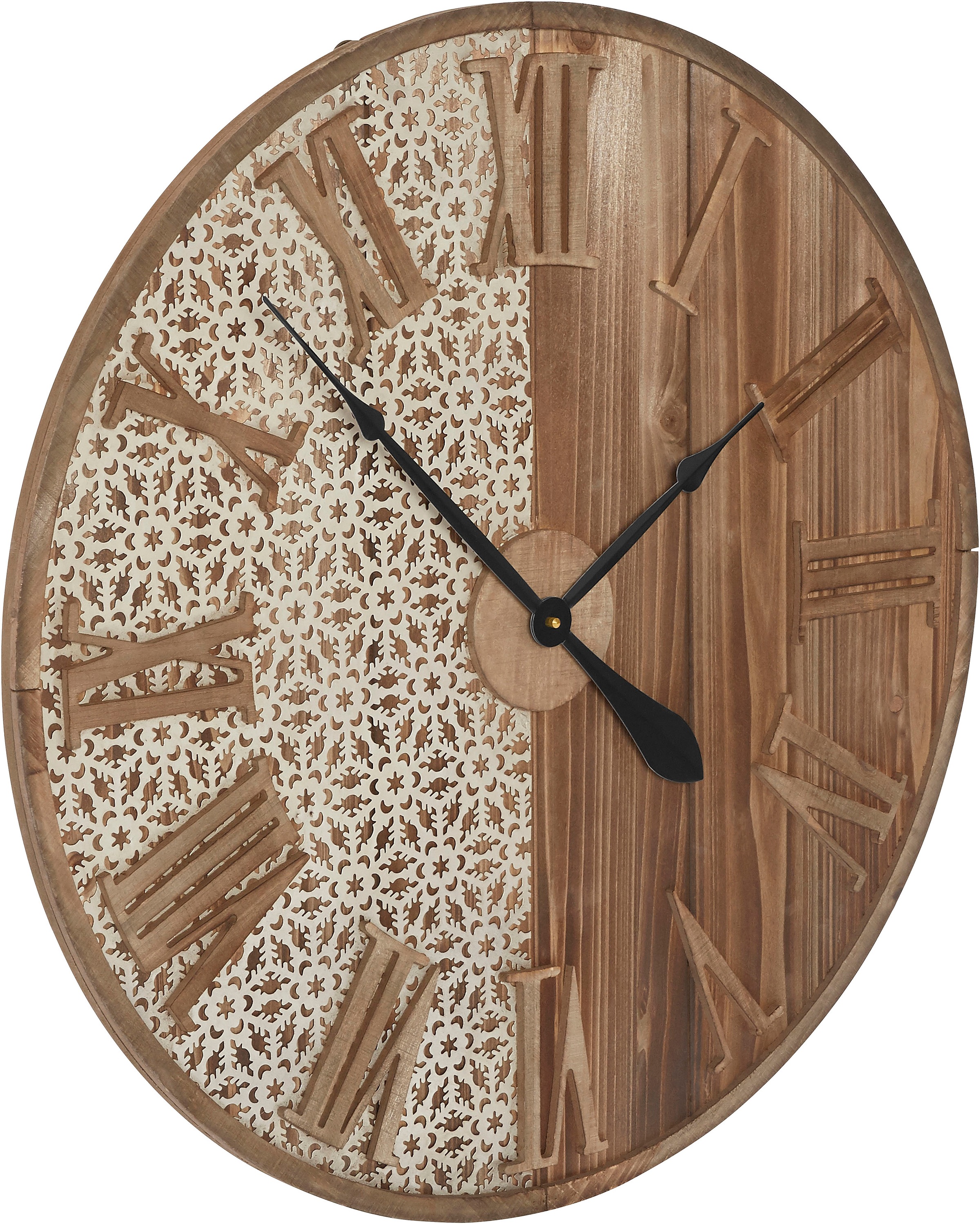 Image of Home affaire Wanduhr »Abbey«, rund, Ø 70 cm, römische Ziffern bei Ackermann Versand Schweiz