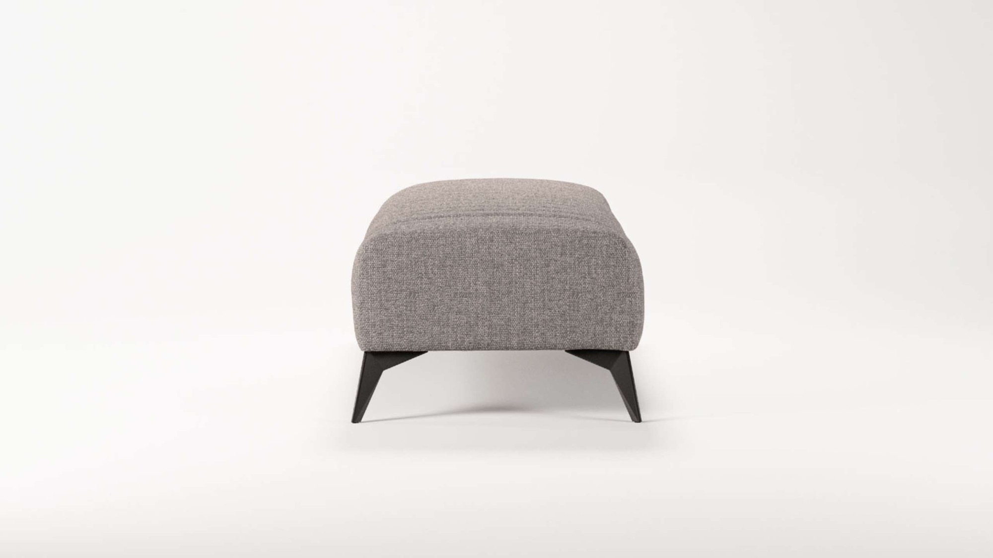 Places of Style Polsterhocker »MATTHEW Sitzhocker XXL, Masse B/T/H: 140/60/43 cm«, Steppung, belastbar bis 180 kg