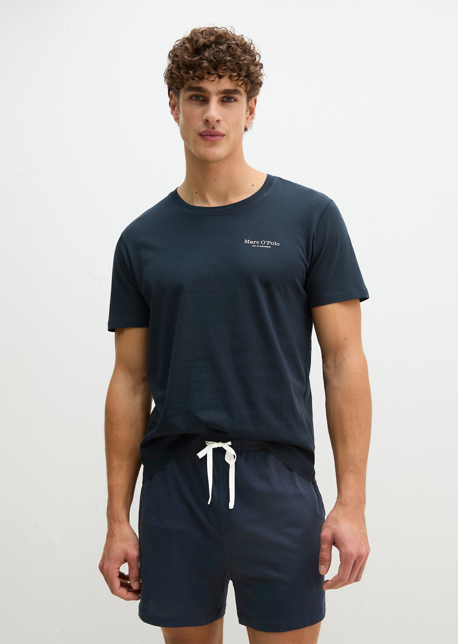 Image of Marc OPolo Pyjamaoberteil "Mix N Match Cotton"