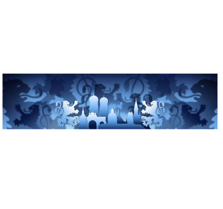 Image of Wall-Art Wandtattoo »1860 München Skyline Banner«, (1 St.) bei Ackermann Versand Schweiz