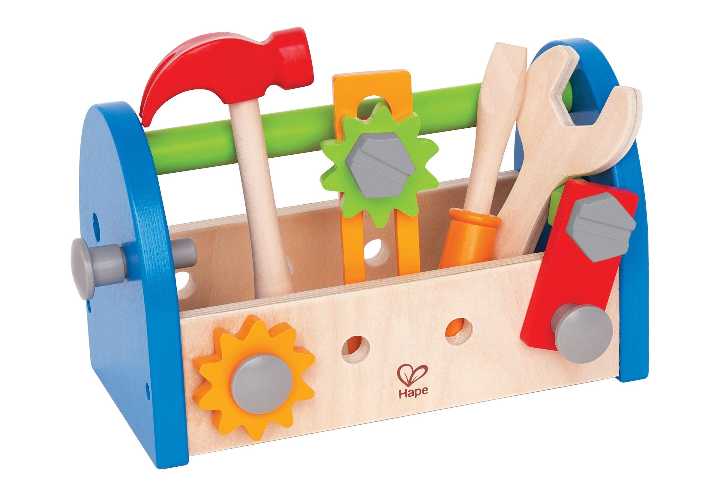 Hape Spielwerkzeugkoffer, (17 tlg.), aus Holz