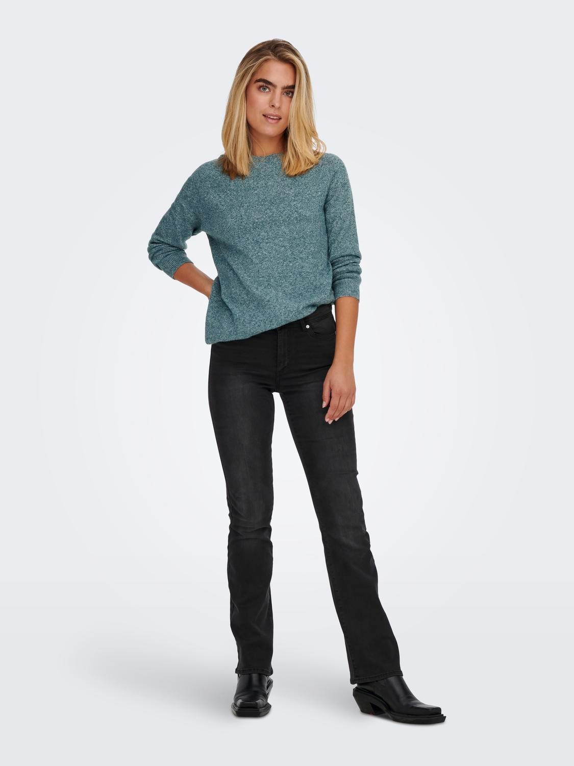 ONLY Rundhalspullover »ONLRICA LIFE L/S PULLOVER KNT NOOS«