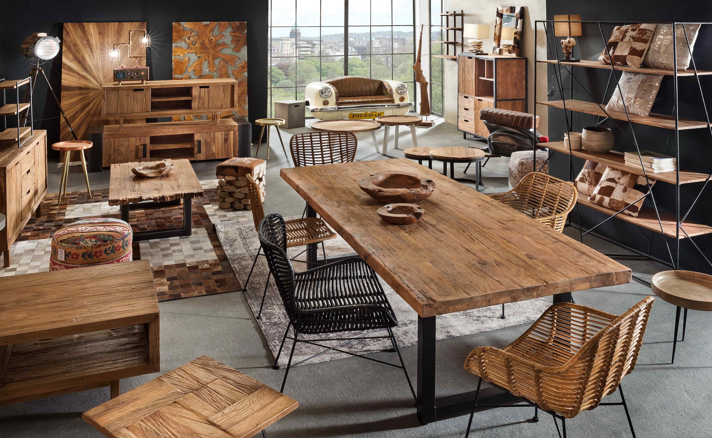 SIT Tischplatte 1 Stk. tlg. aus recyceltem Teakholz