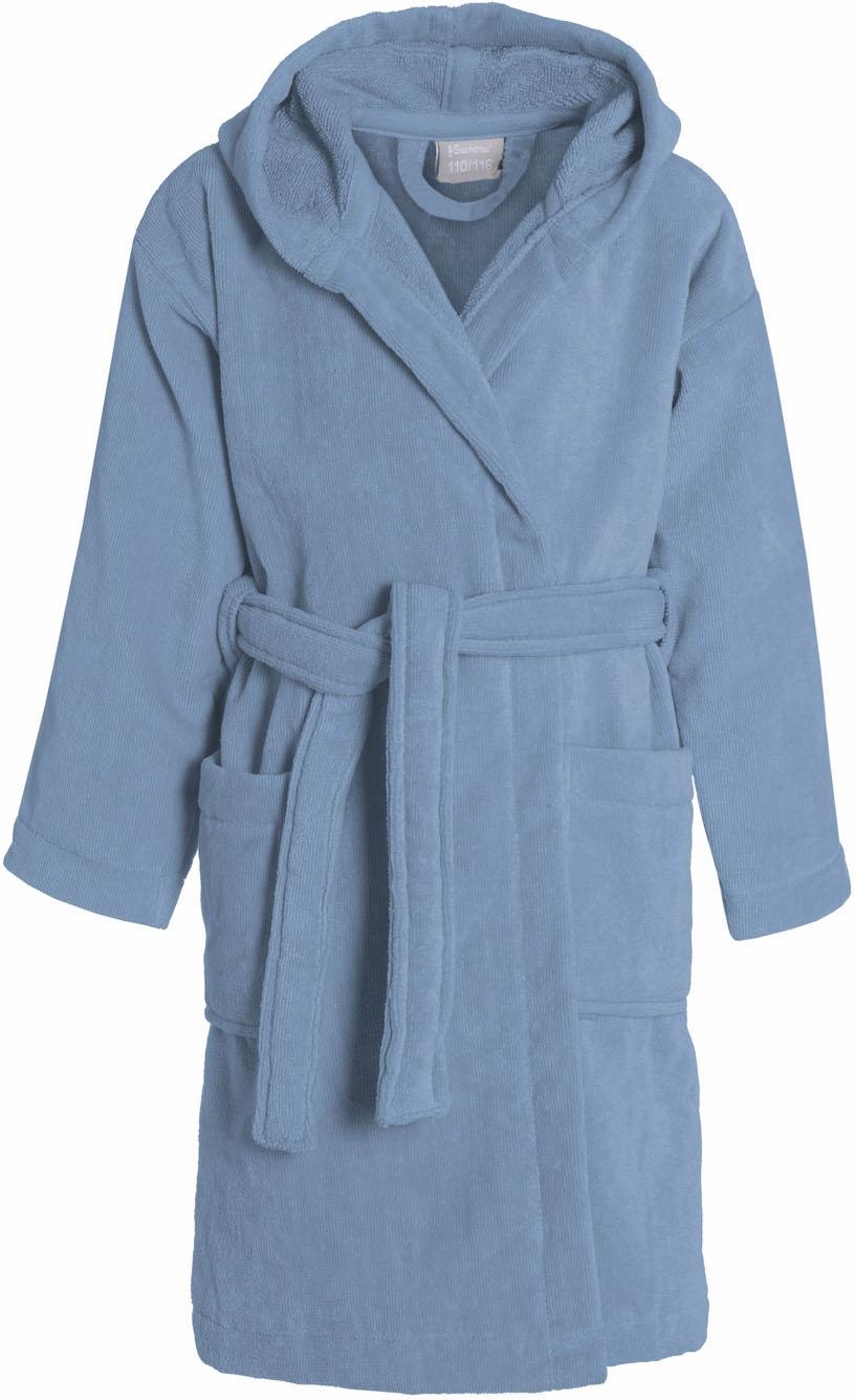 Seahorse Kinderbademantel »Seahorse Pure« 1 Stk. tlg., Langarm, aufgesetzte Taschen