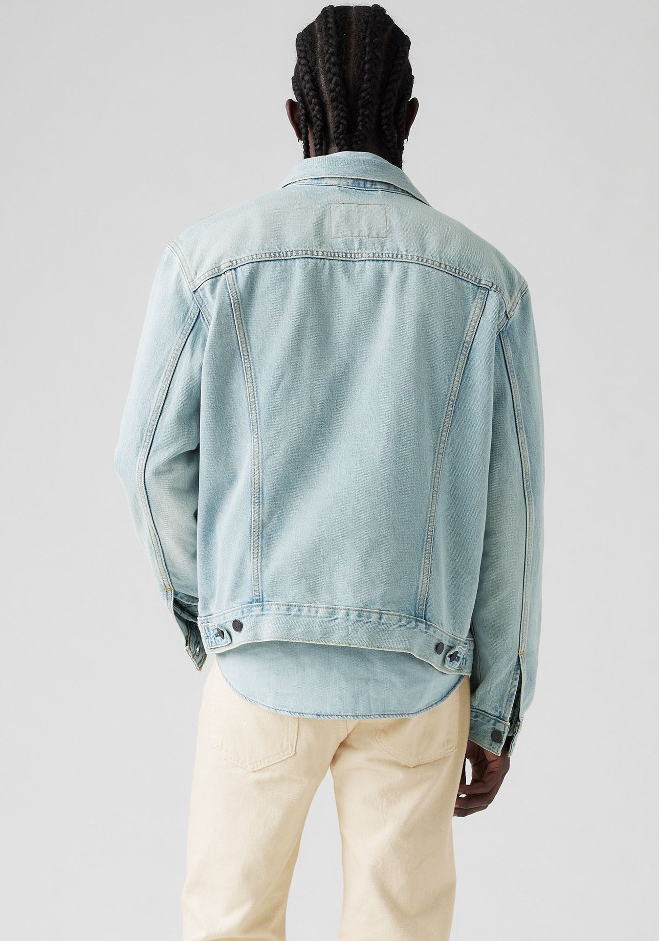 Levi's® Jeansjacke »VINTAGE FIT TRUCKER JKT«, ohne Kapuze, mit Knopfleiste