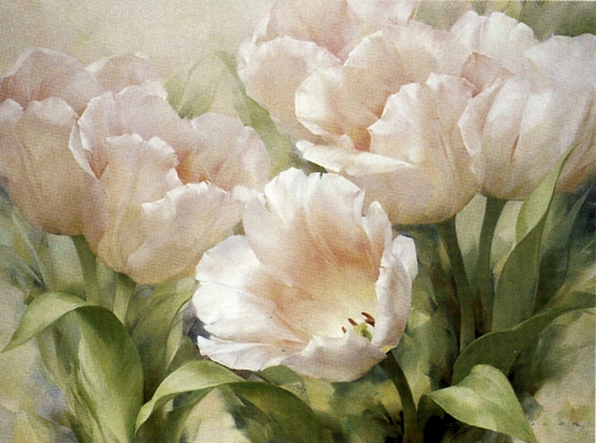 Image of Home affaire Kunstdruck »LEVASHOV / Pink Tulips«, (1 St.) bei Ackermann Versand Schweiz
