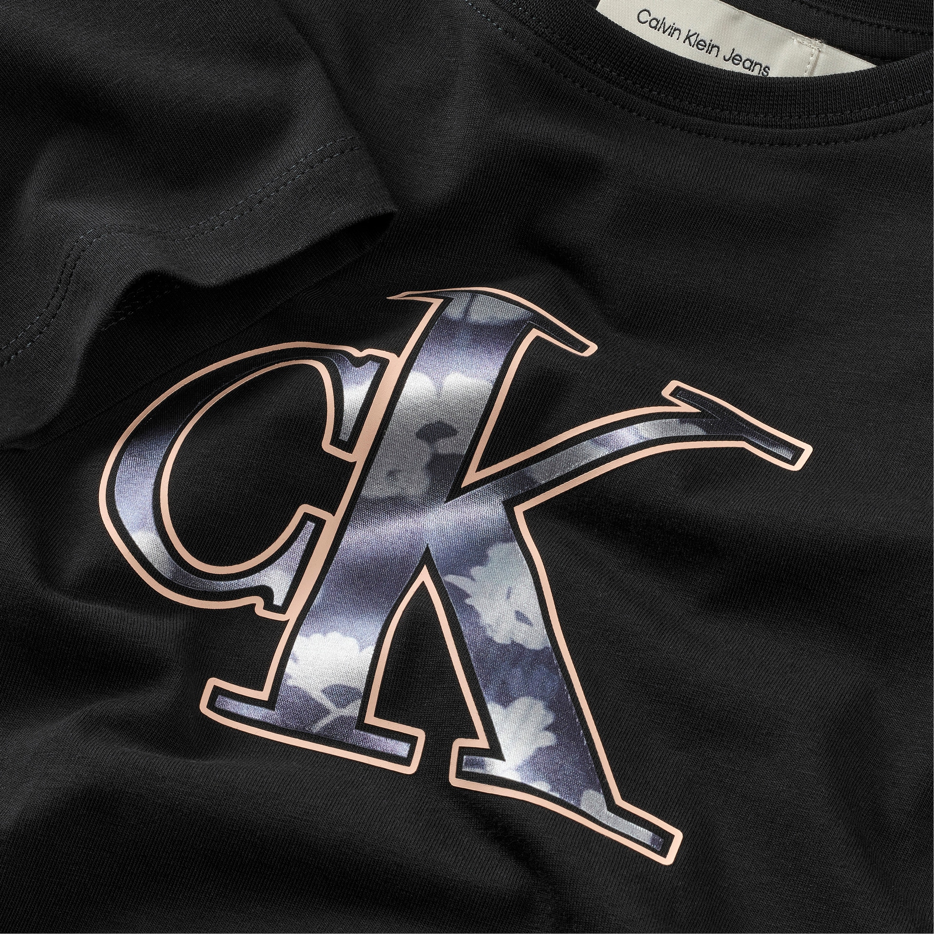 Calvin Klein Jeans Shirtkleid »TEE SHIRT DRESS LOGO PLACEMENT« für Kinder bis 16 Jahre