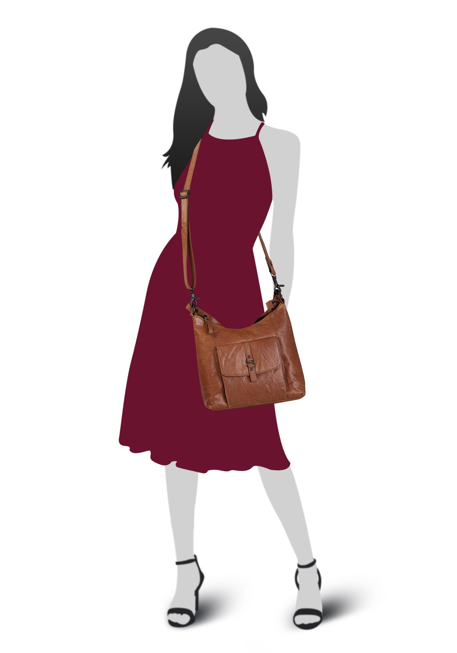 Spikes & Sparrow Shopper "SPIKES & SPARROW Damen echt Leder" echt Leder