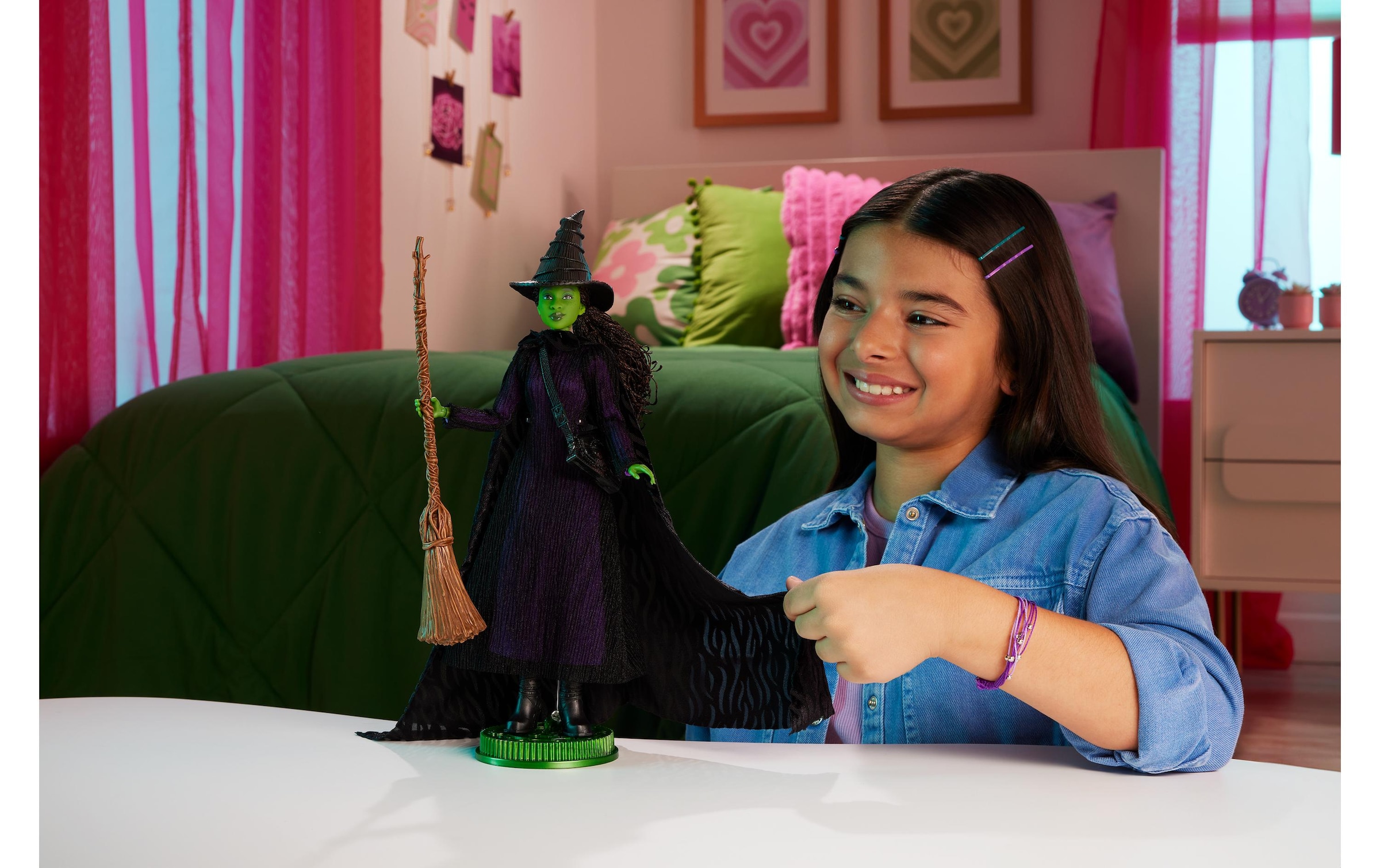 Mattel® Anziehpuppe »Wicked Hero Movie 1 Elphaba«