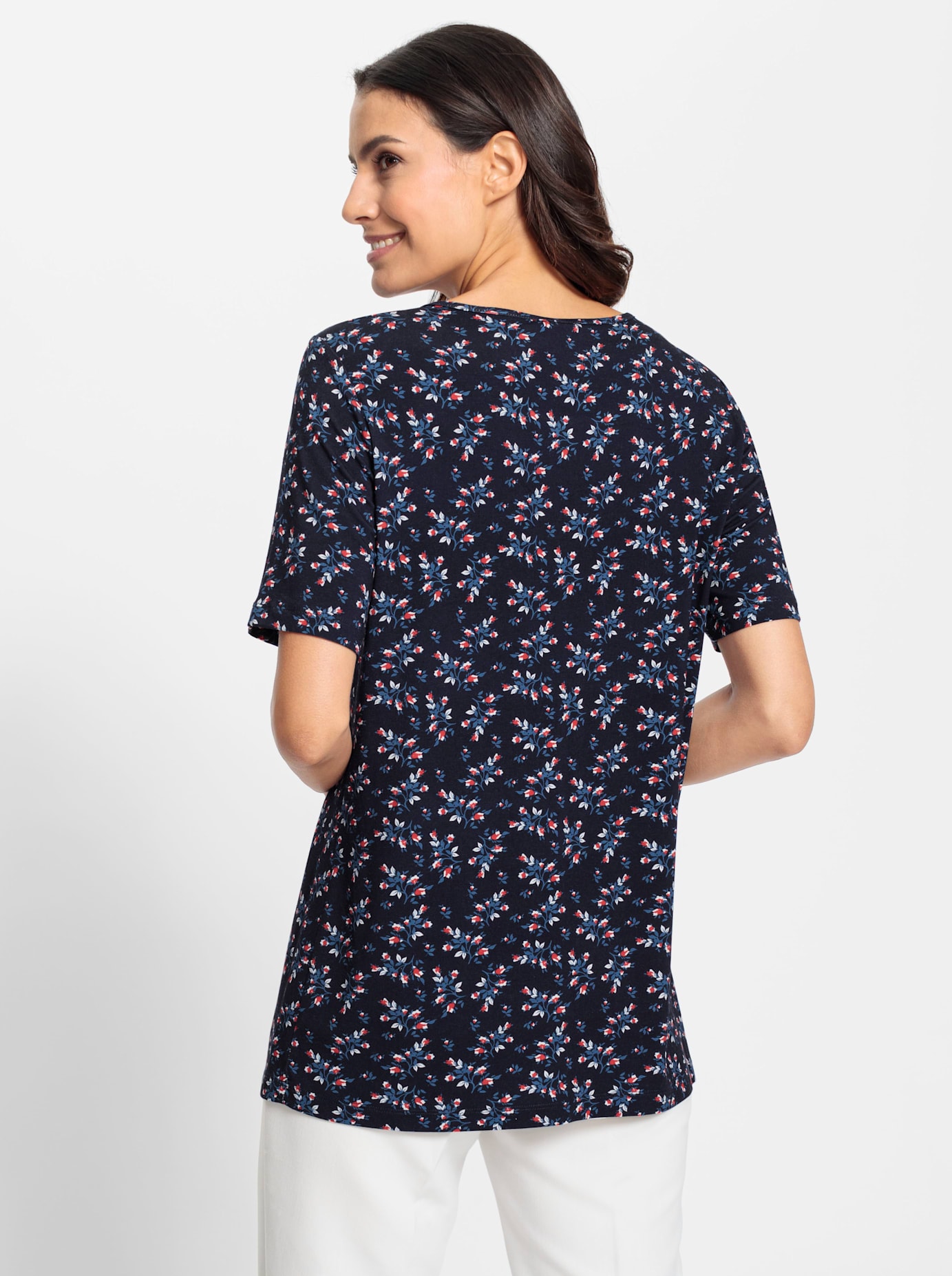 Inspirationen Print-Shirt »Tunikashirt«, (1 tlg.)