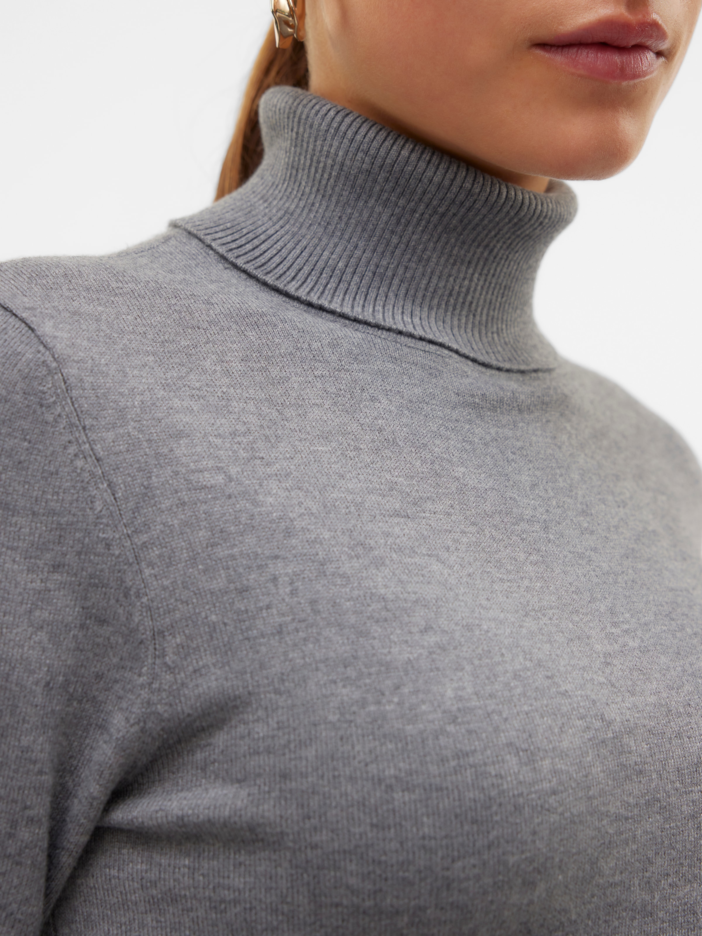 Vero Moda Strickpullover »VMIRIS LS ROLLNECK PULLOVER GA NOOS«