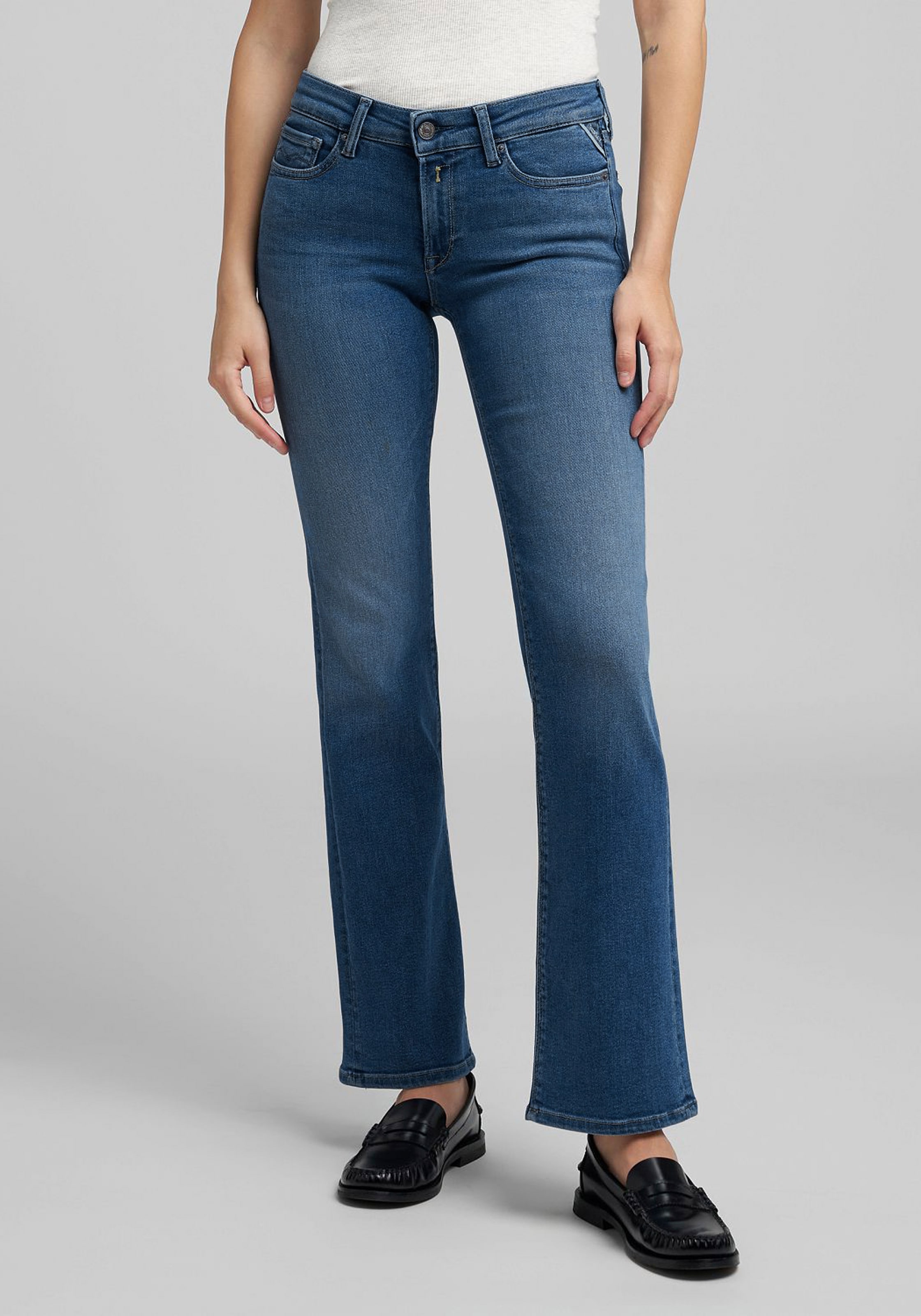 Replay Jeans bootcut »NEW LUZ« avec R brodé sur la poche arrière