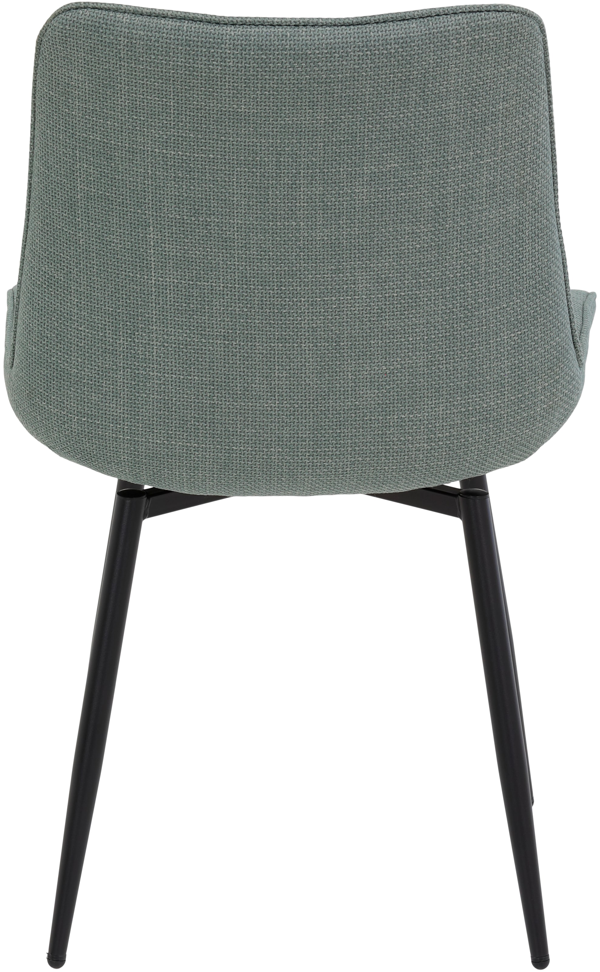 HELA Drehstuhl »Vierfussstuhl BERGEN«, (Set), 2 St., Webstoff, Esszimmerstuhl, XL-Sitzbreite, 360° drehbar