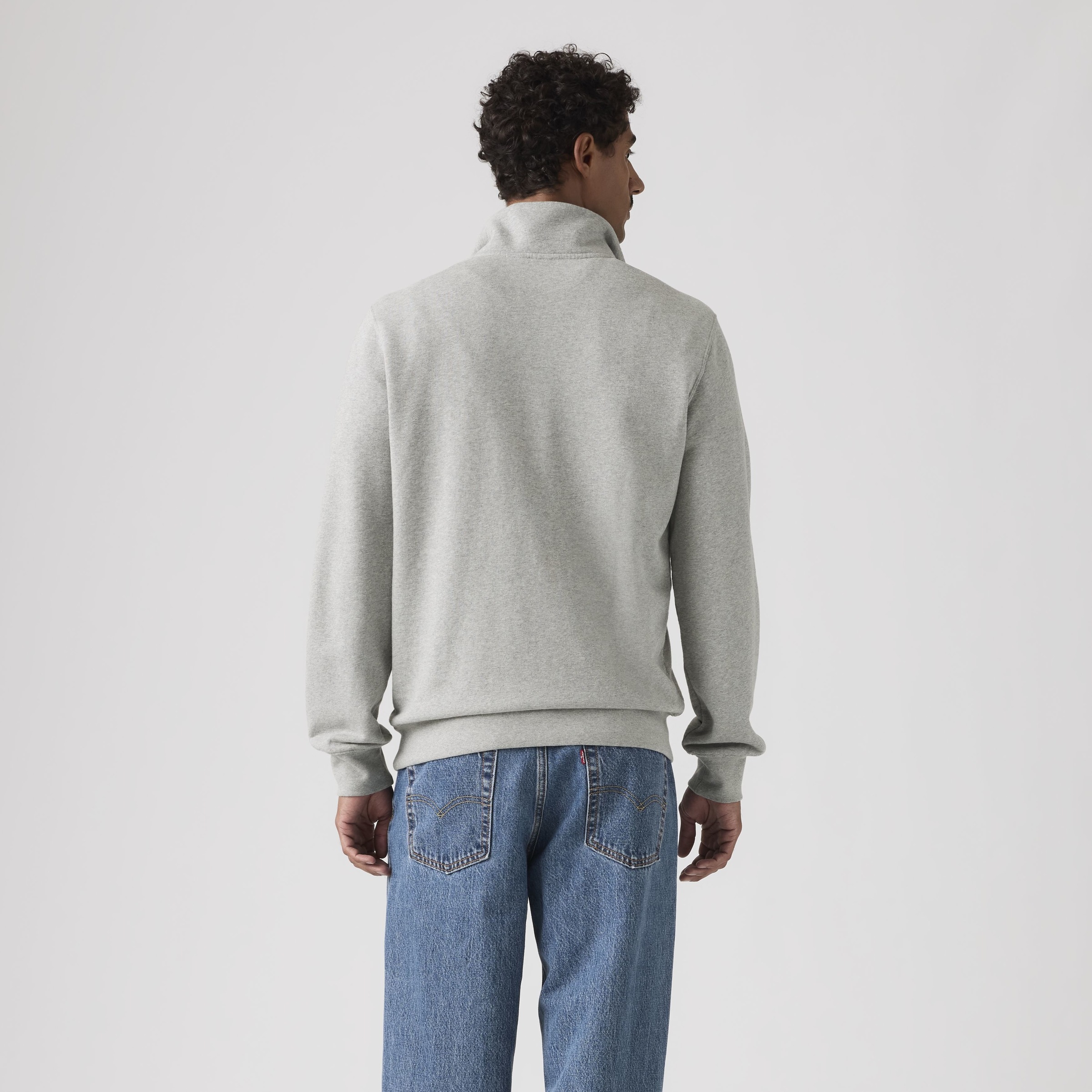 Levi's® Sweatshirt »ORIGINAL HM 1/4 ZIP«, mit Troyer-Kragen und Logo-Stickerei

