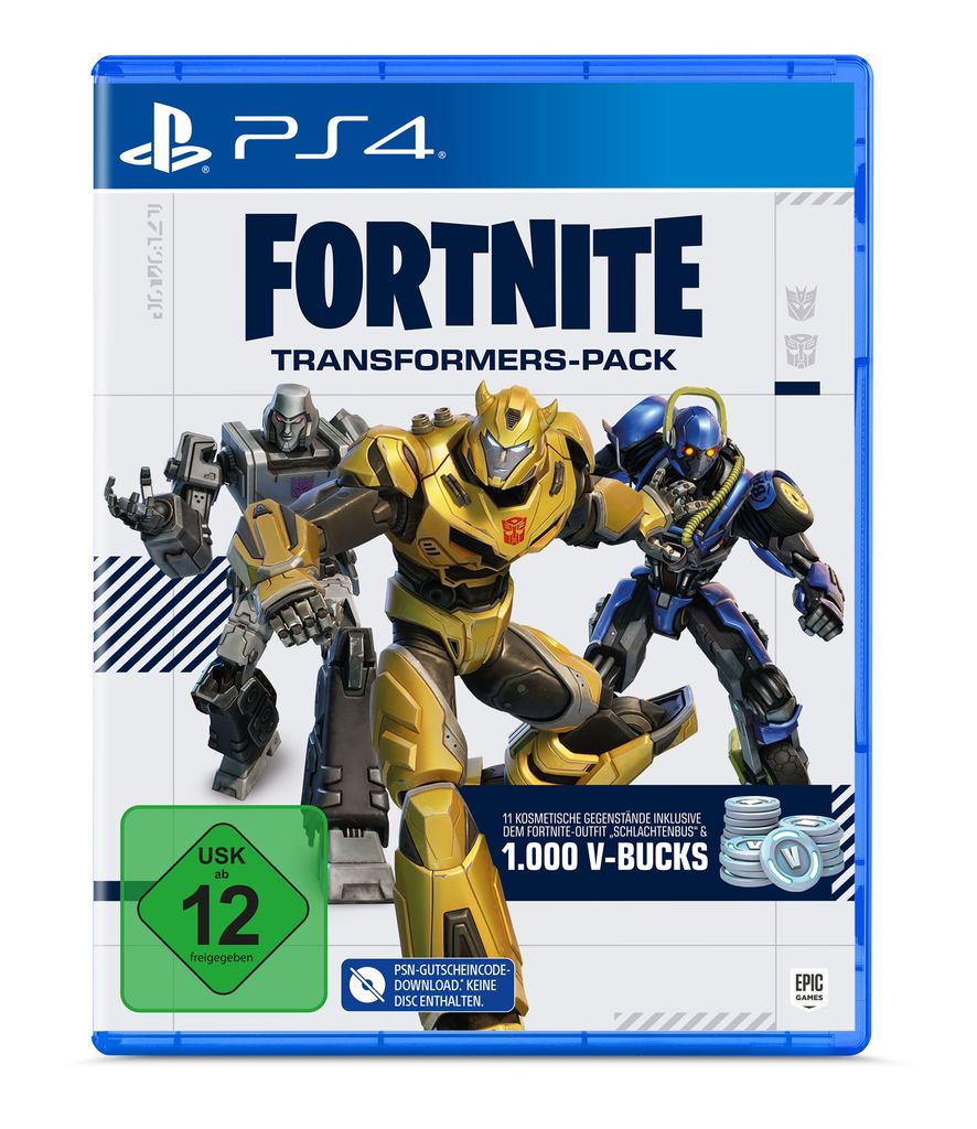 Epic Games Spielesoftware "Fortnite Transformers Pack (Code in a Box)" PlayStation 4