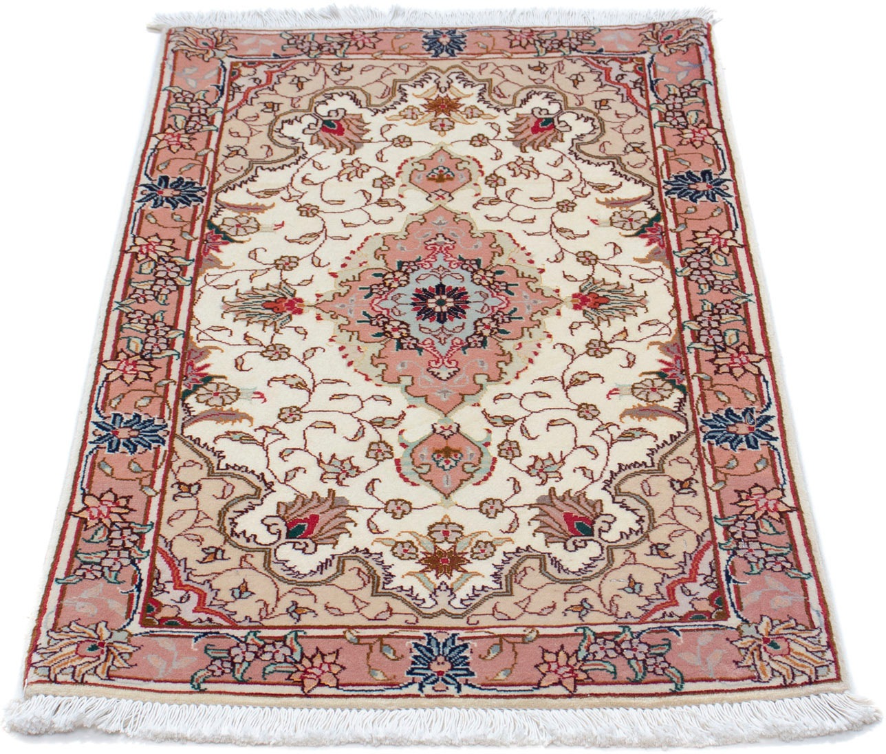 Image of morgenland Hochflor-Läufer »Yalameh Medaillon Rosso scuro 194 x 80 cm«, rechteckig, 1 mm Höhe, Handgeknüpft bei Ackermann Versand Schweiz