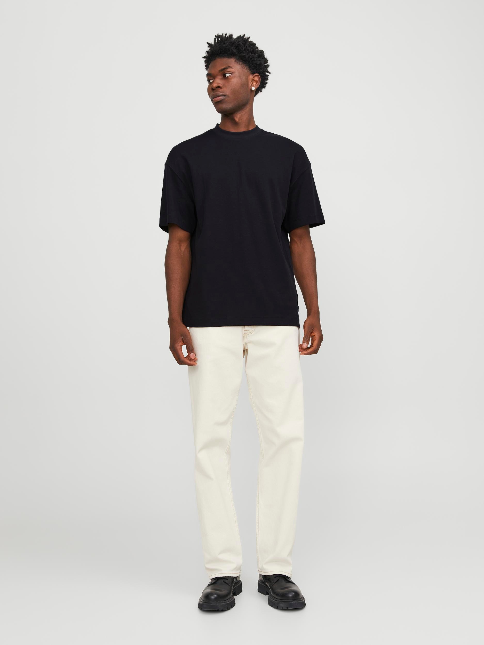 Jack & Jones Rundhalsshirt »JJEURBAN EDGE TEE SS O-NECK NOOS«, mit Rundhalsausschnitt