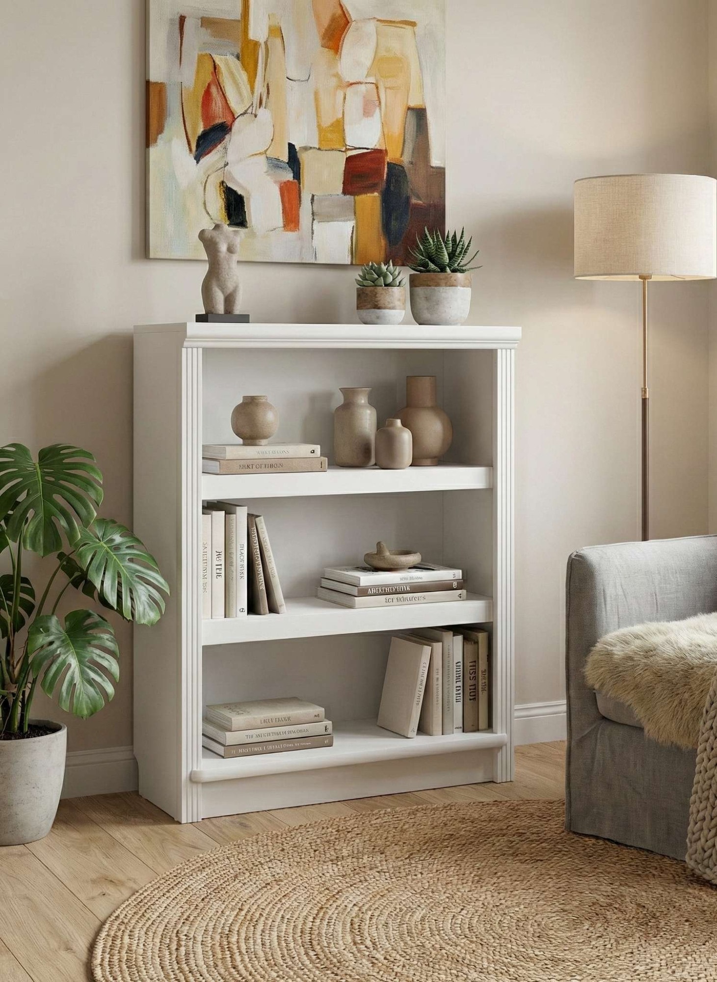 GOODproduct Étagère sur pied »Soeren Regal Bücherregal B/T/H: 80/29/97 cm« massive Kiefer, FSC®-zertifiziert