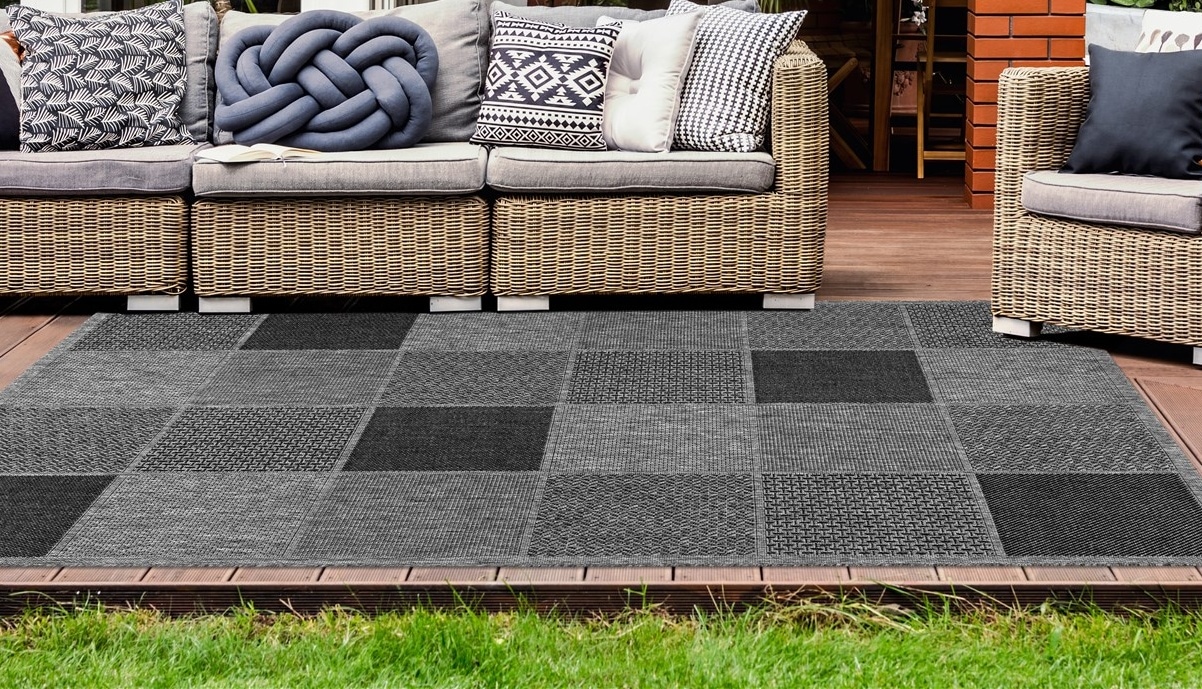 Image of calo-deluxe Teppich "Perugia 1040" rechteckig 7 mm Höhe In- und Outdoor geeignet, Wohnzimmer