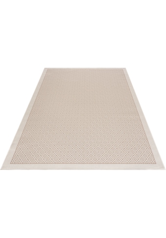 andas Teppich »Aliza«, rechteckig, 8 mm Höhe, In- und Outdoor geeignet, mit Bordüre,... kaufen