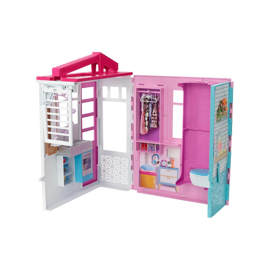 Barbie Spielwelt »Ferienhaus mit Möbel«