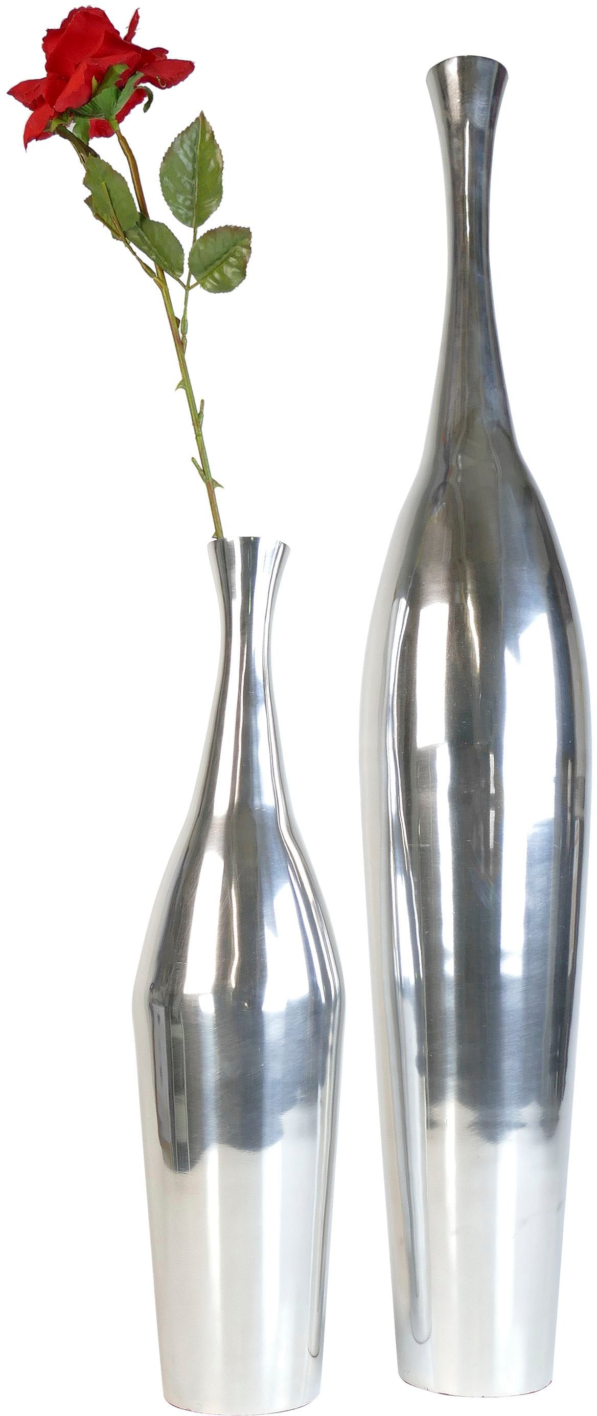 ARTRA Dekovase »Aluminiumvase \'Bottle\' M - Hoch, Dekoration« günstig kaufen