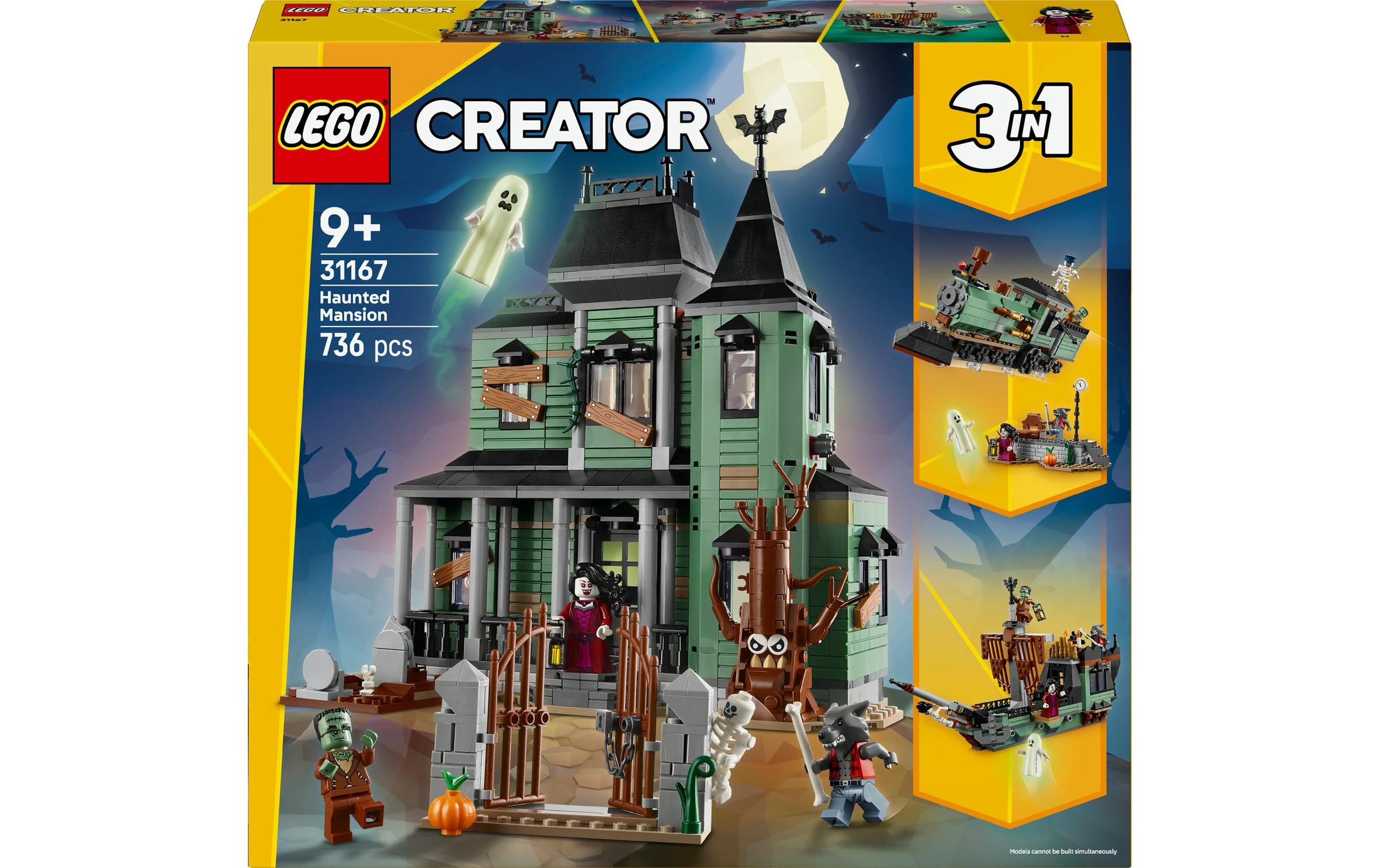 Image of LEGO Spielbausteine "LEGO Creator Geisterhaus 31167"