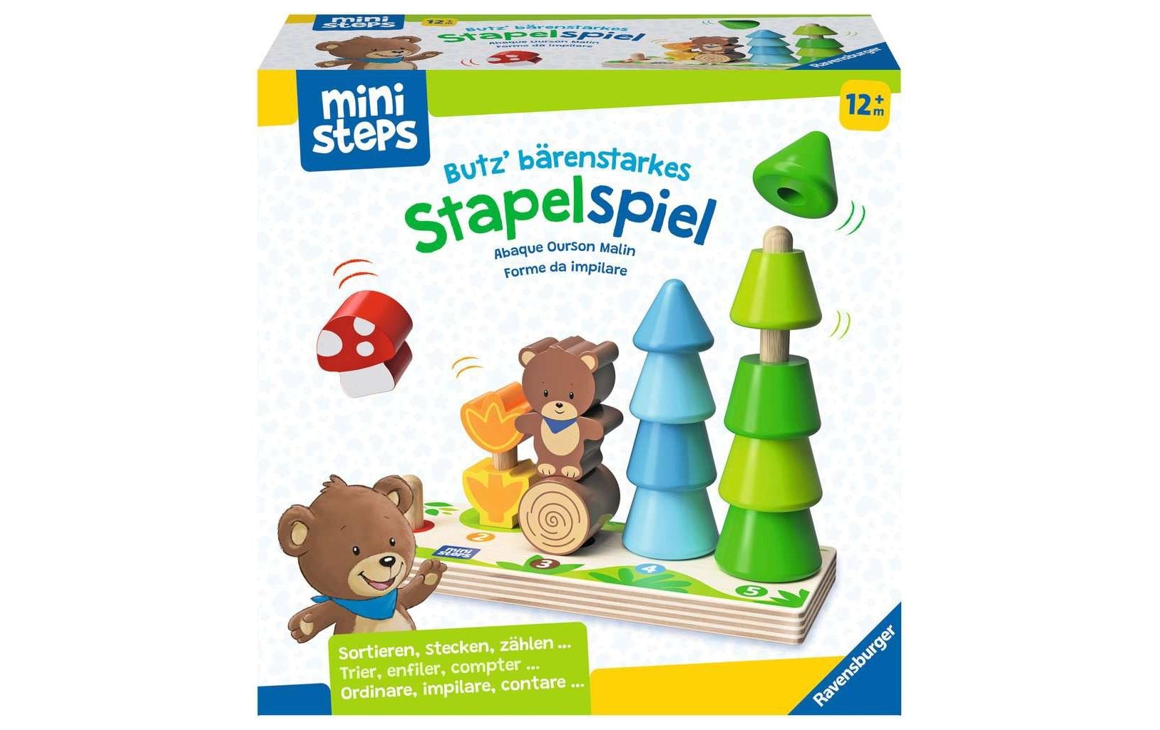 Ravensburger Spiel »Butz bärenstarkes Stapelspiel«, Holzart: Buche, Linde