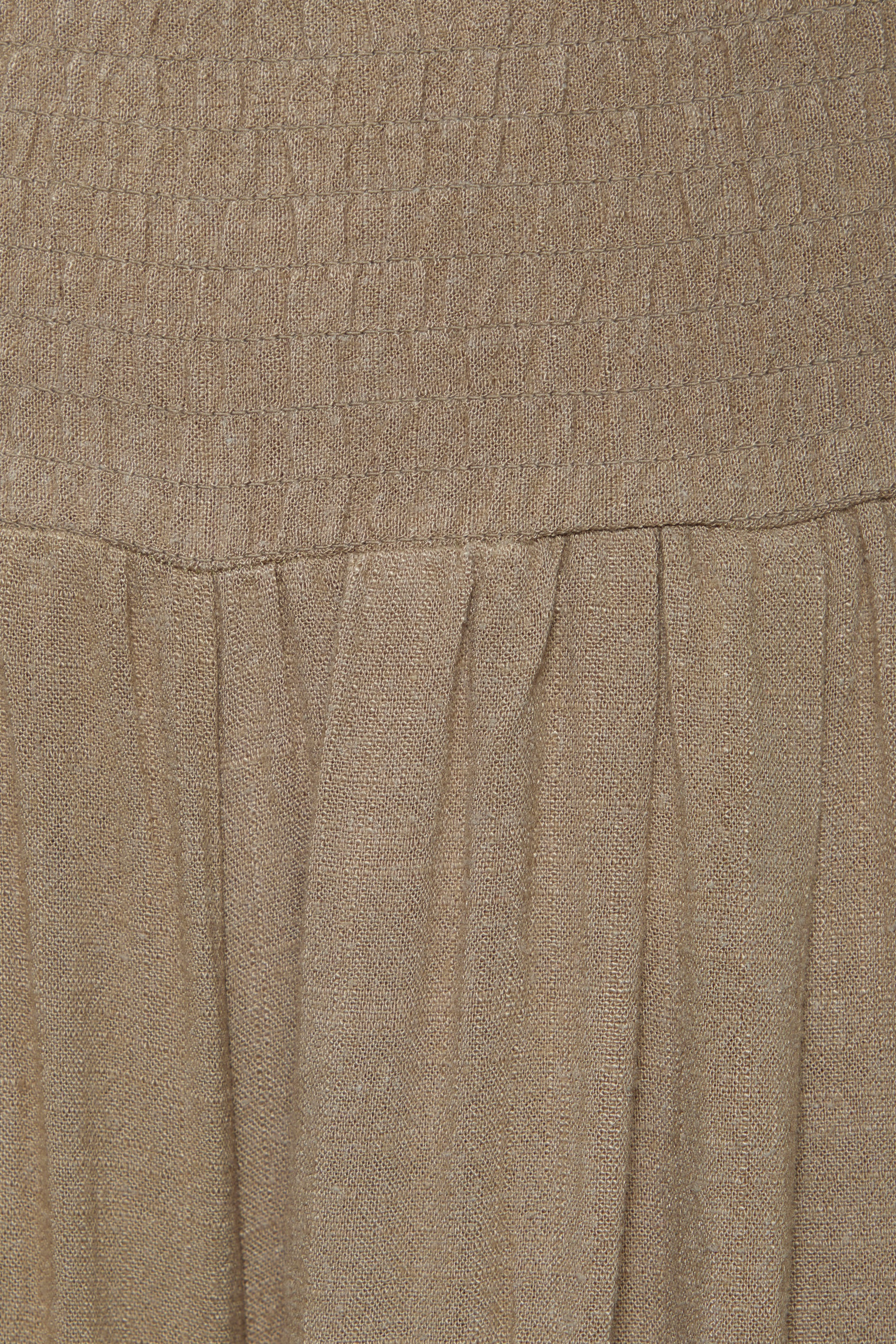 French Connection Leinenhose »mit hohem Smokbund«  weite Palazzohose für den Sommer, lockere Schlupfhose, Strandhose