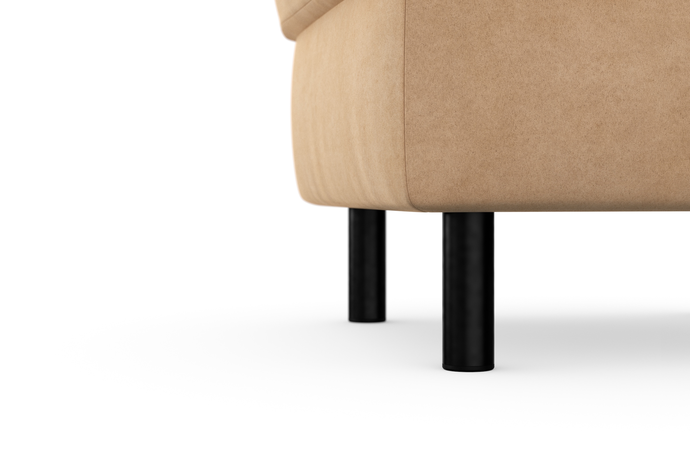 sit&more Tabouret de rangement »Sinatra« Sitzfläche ist abnehmbar, mattschwarze Metallfüsse