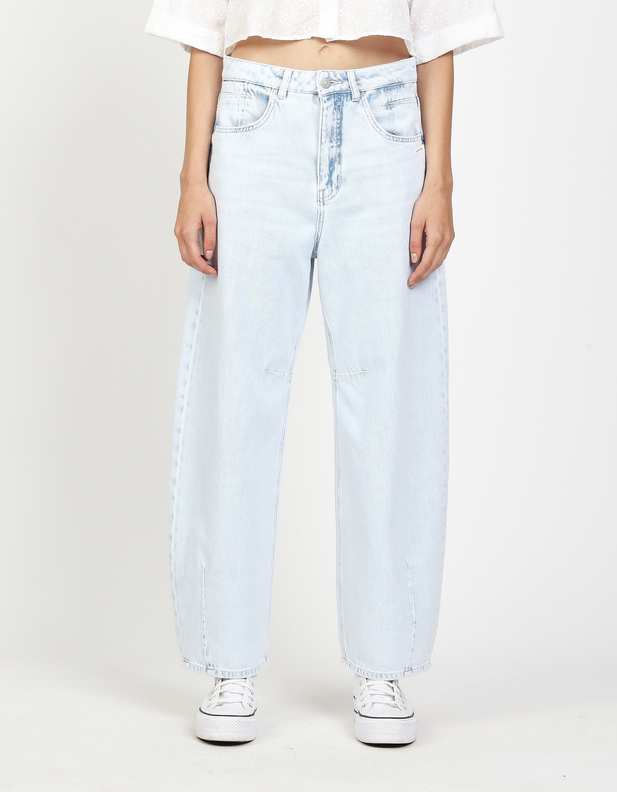 GANG 5-Pocket-Jeans »94SARINA« mit Abnähern an Knie und Saum