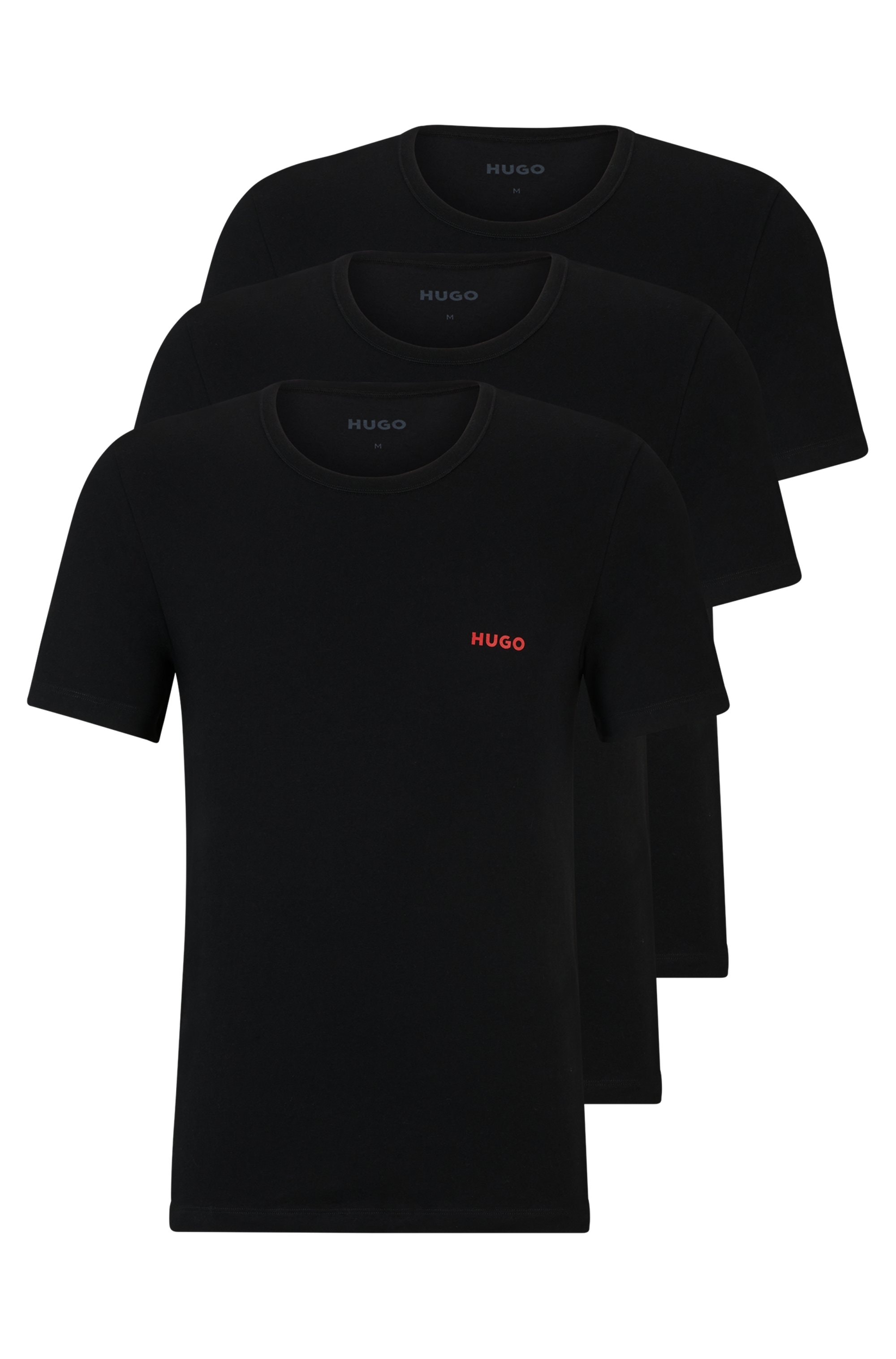 Image of HUGO Underwear T-Shirt "RN TRIPLET P" 3 Stk.